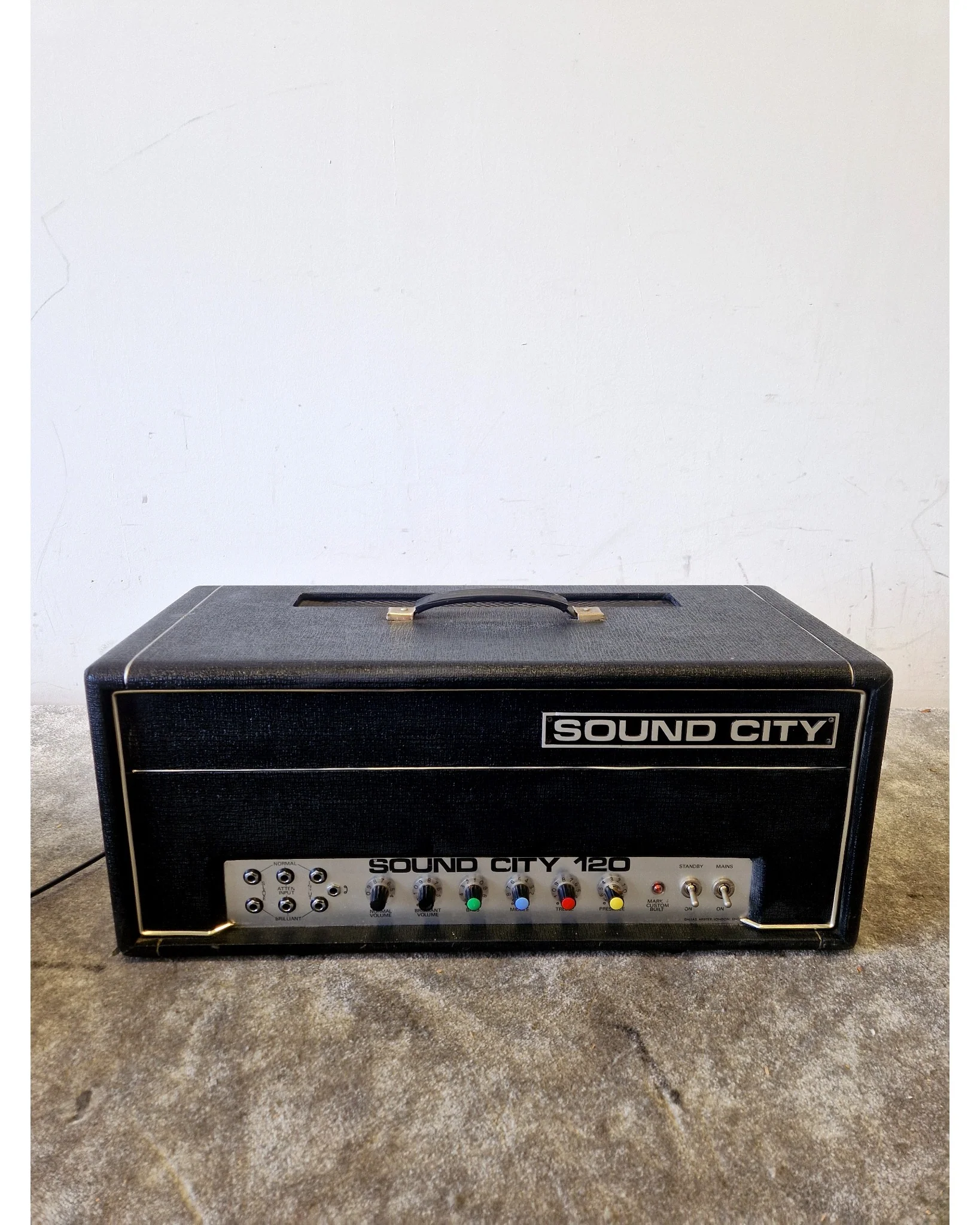 Sound City 120 Vintage Guitar Amp Head - Refurbished - Image 4