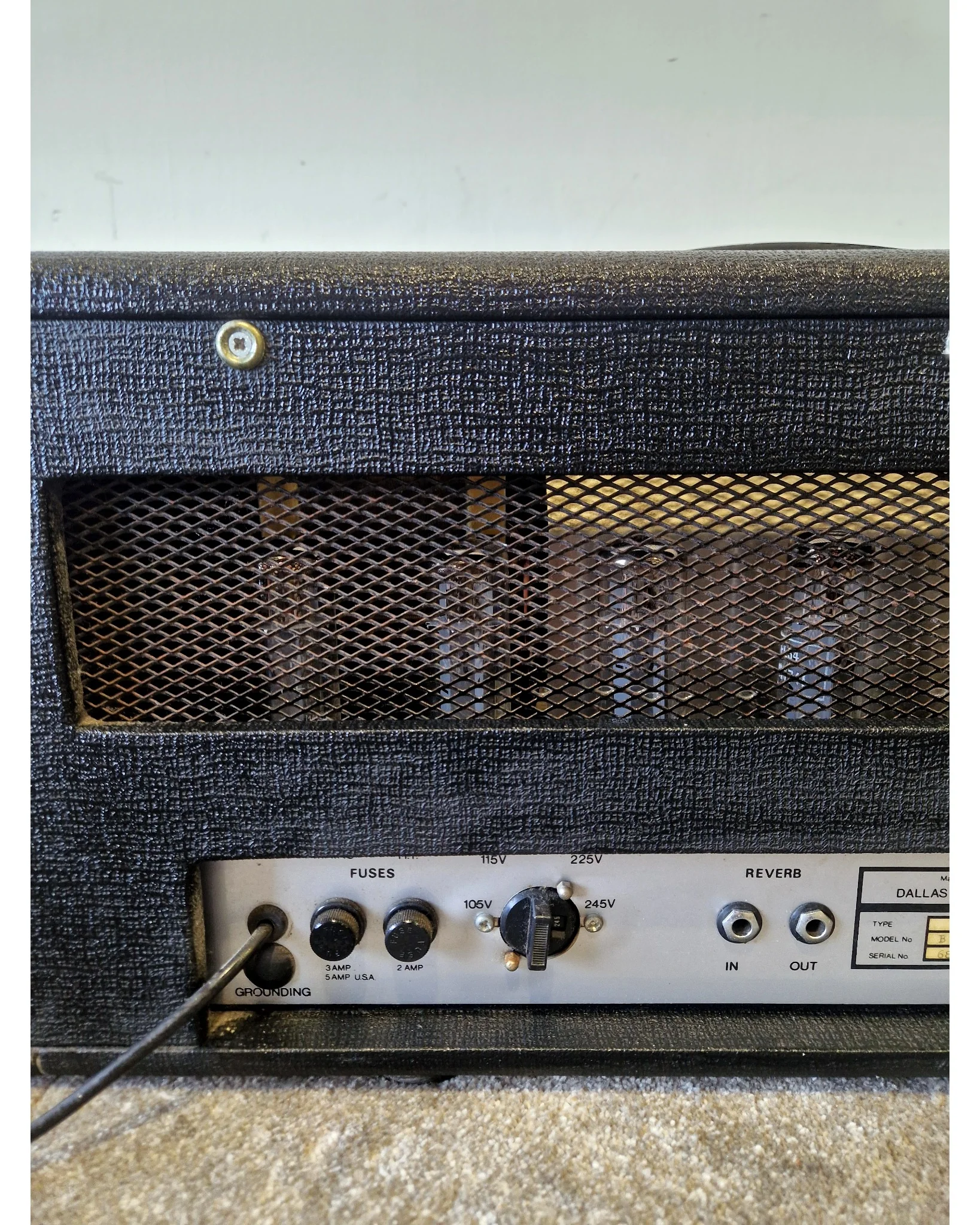 Sound City 120 Vintage Guitar Amp Head - Refurbished - Image 6