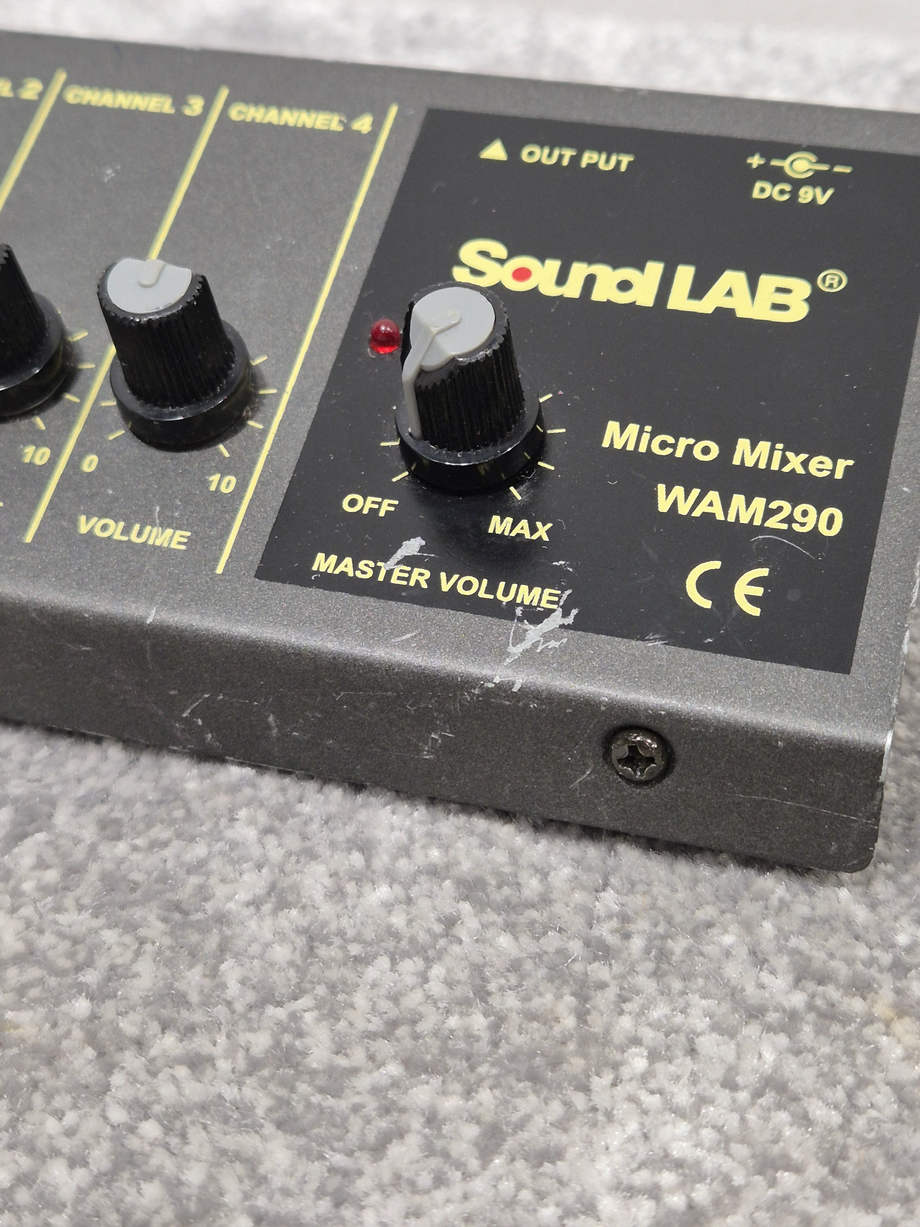 Sound Lab WAM-290 Micro Mixer - Compact Analog Mixer - Good - Image 2