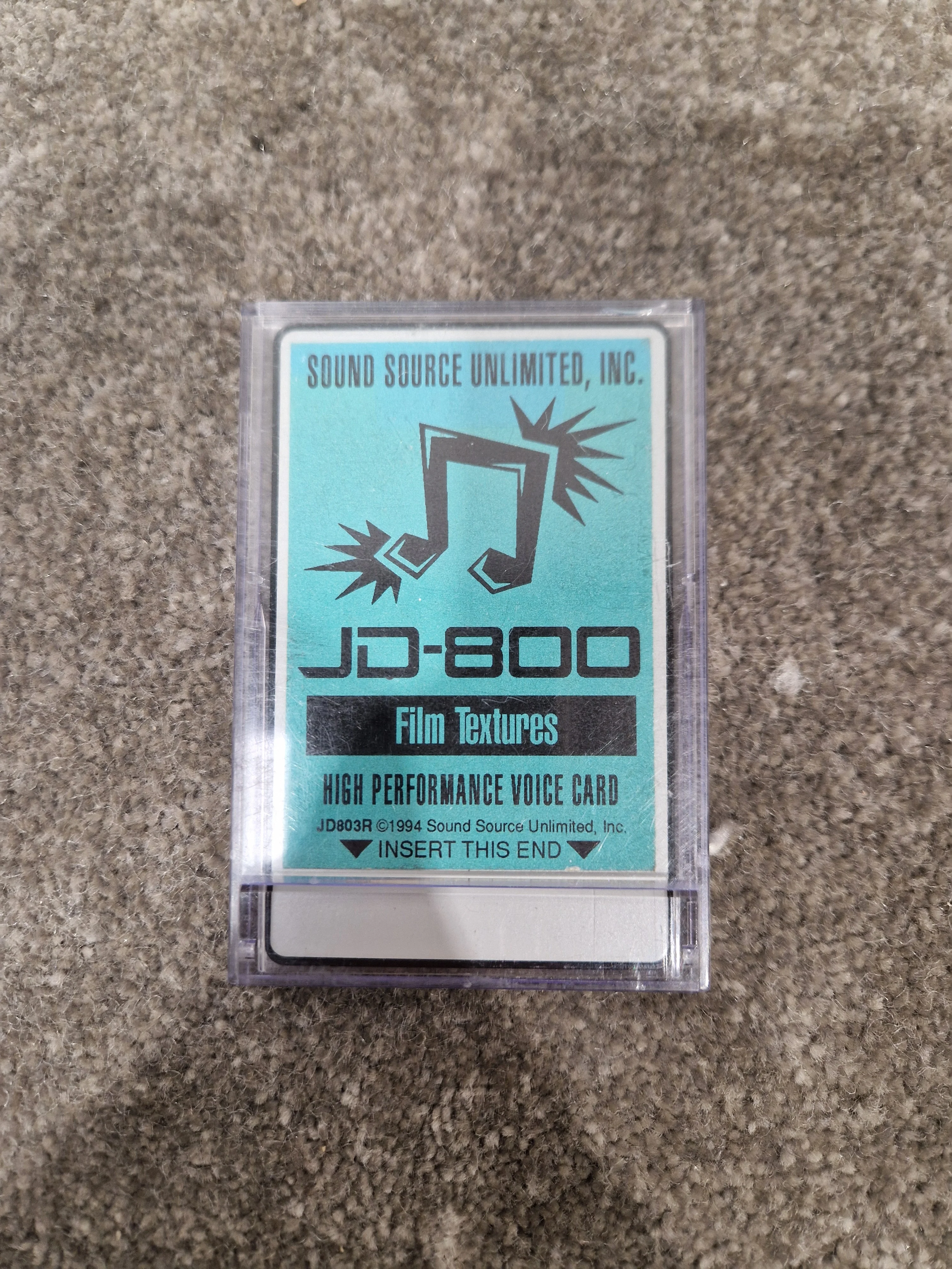 Sound Source Unlimited Film Textures Voice Card Jd-800 Sound Card - High-Quality Audio, Versatile - Very Good - Image 3