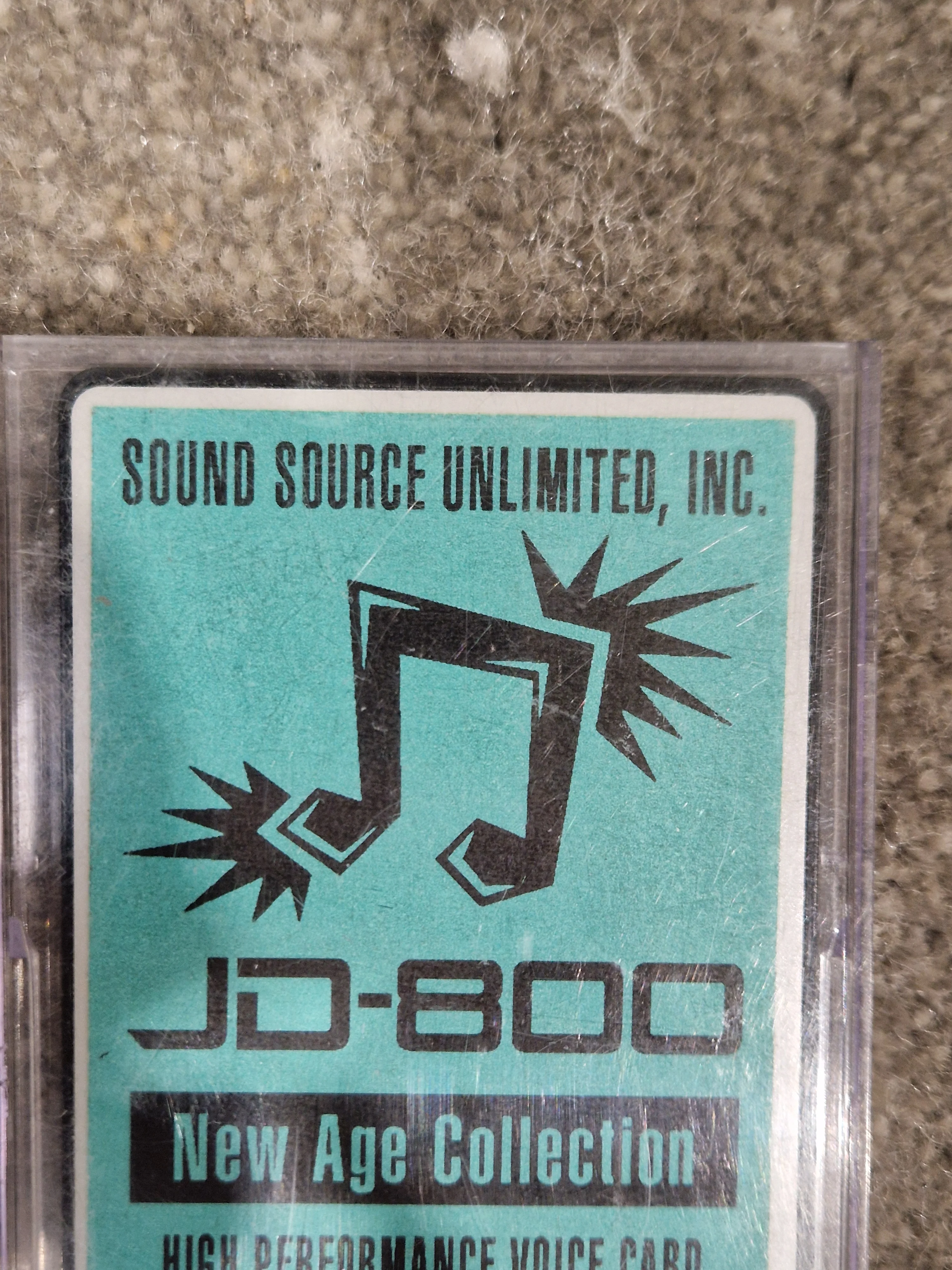 Sound Source Unlimited New Age Collection Voice Card Jd-800 Sound Module - Advanced Synthesis, 8 Voices - Very Good - Image 4