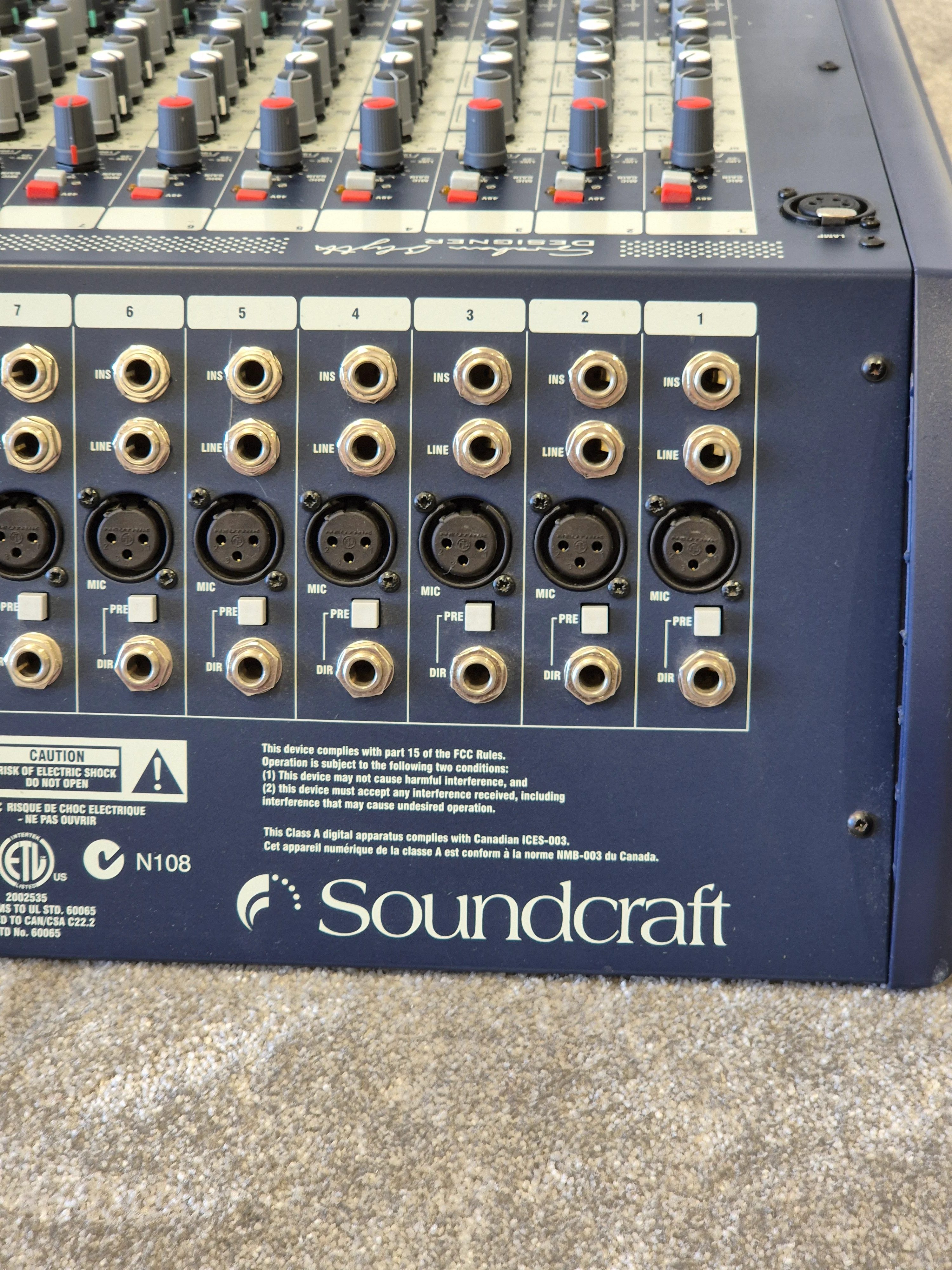 Soundcraft GB2 16 Channel Mixer - Excellent Condition - Image 23