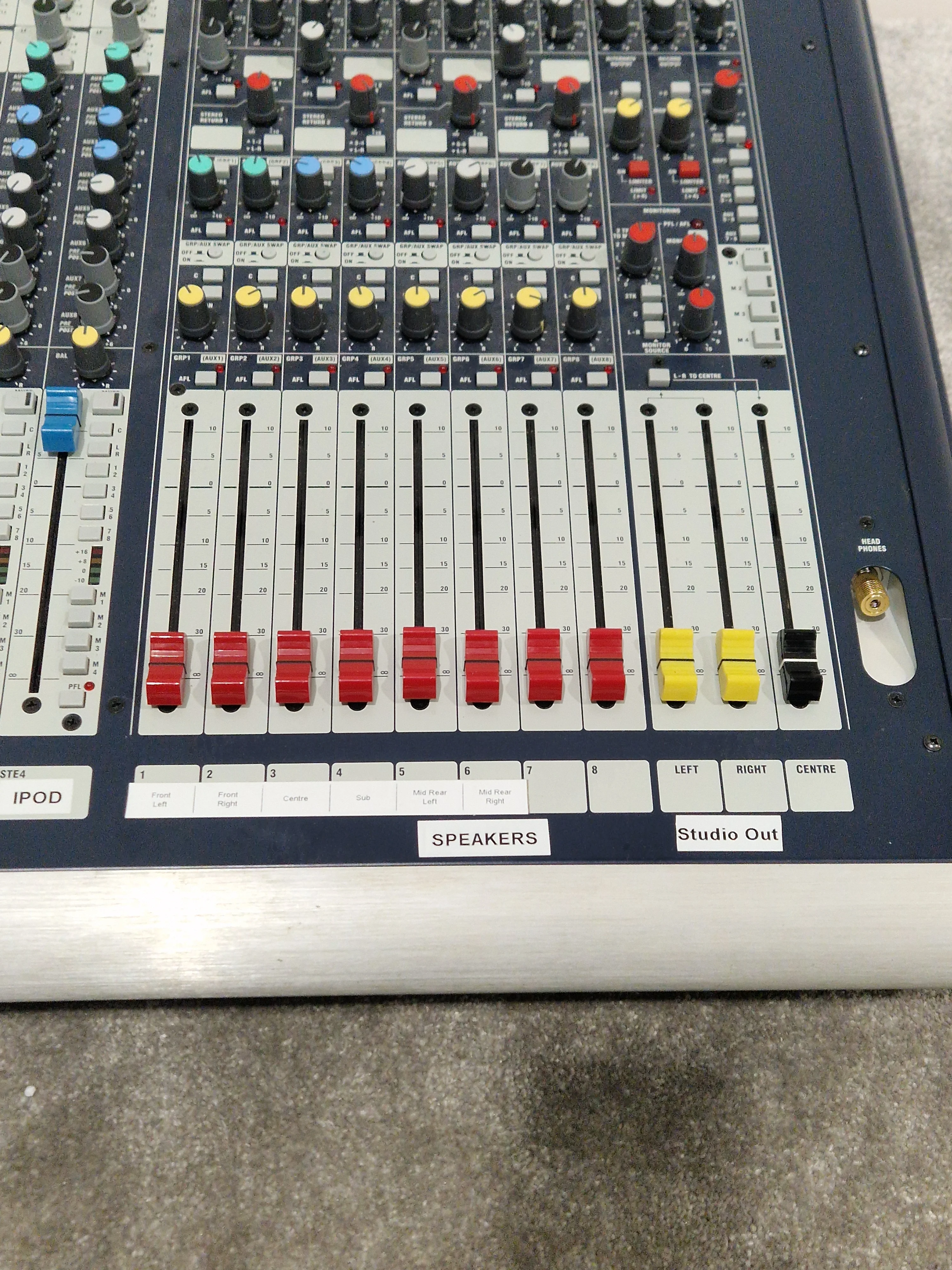 Soundcraft GB8 24 Channel Mixer - Live Sound Console - Very Good w/ Power Supply & Cover - Image 23