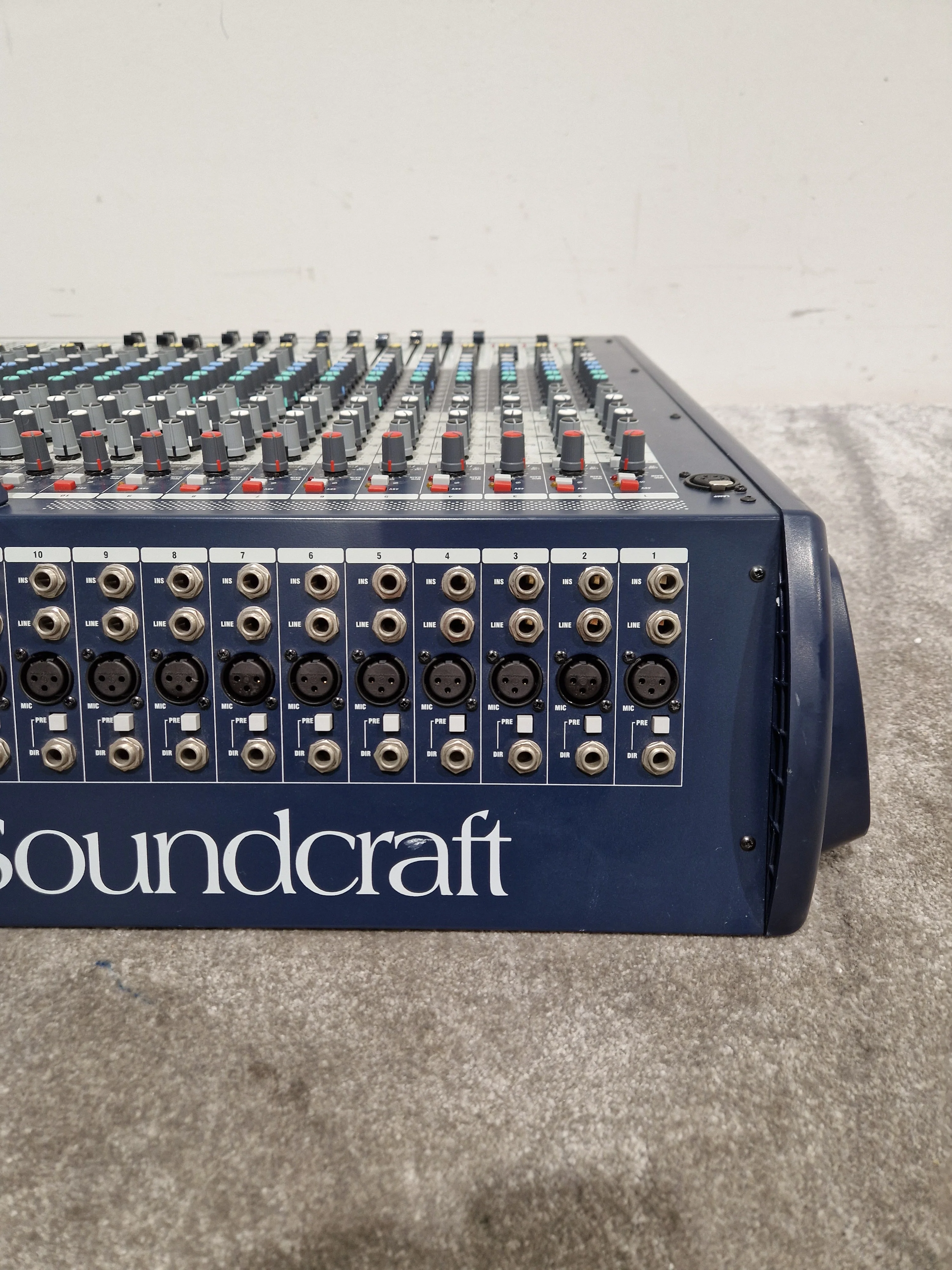 Soundcraft GB8 24 Channel Mixer - Live Sound Console - Very Good w/ Power Supply & Cover - Image 6