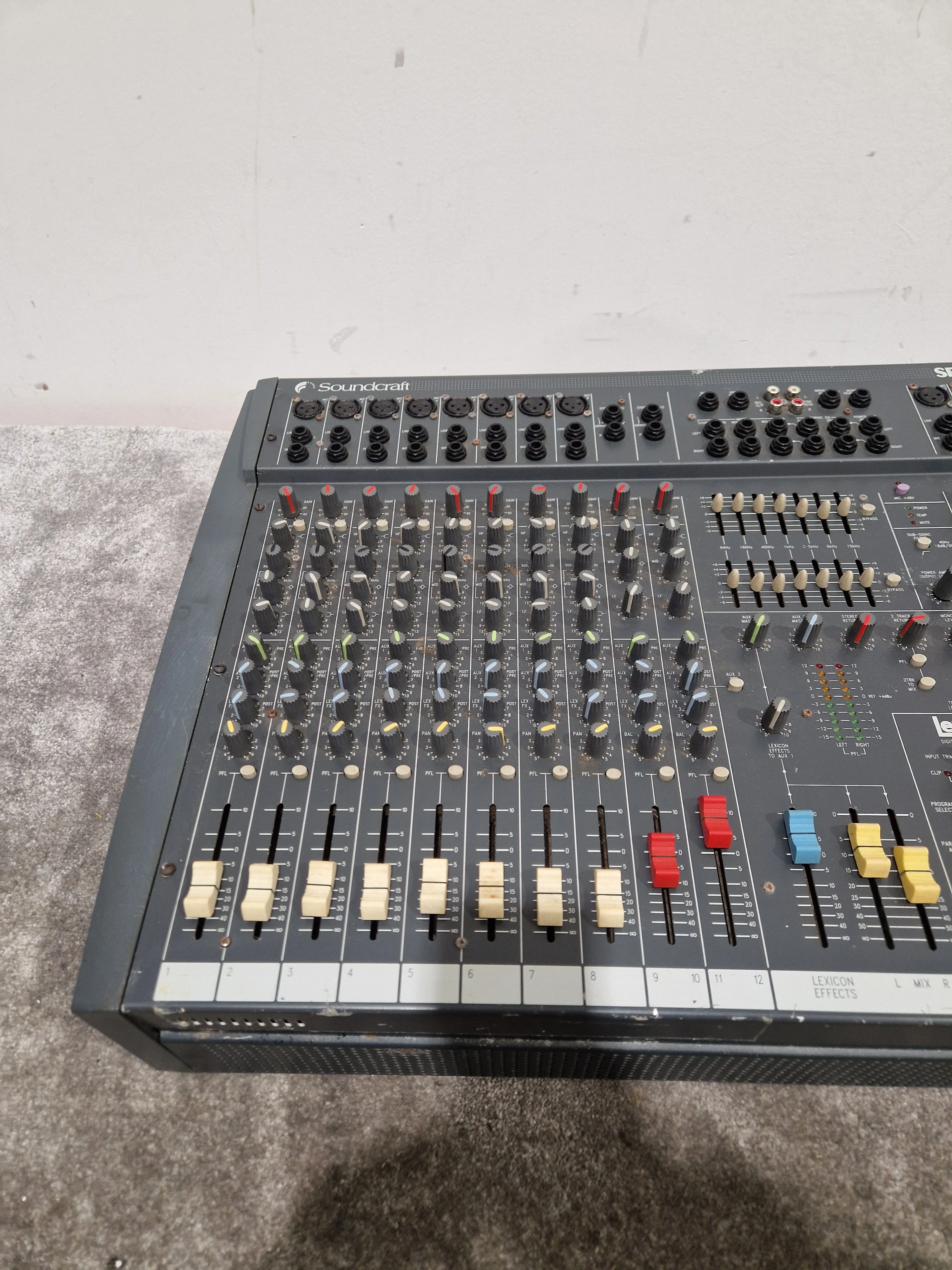 Soundcraft Spirit Powerstation 1200 - Powered Mixer - Good w/ Hard Case - Image 10