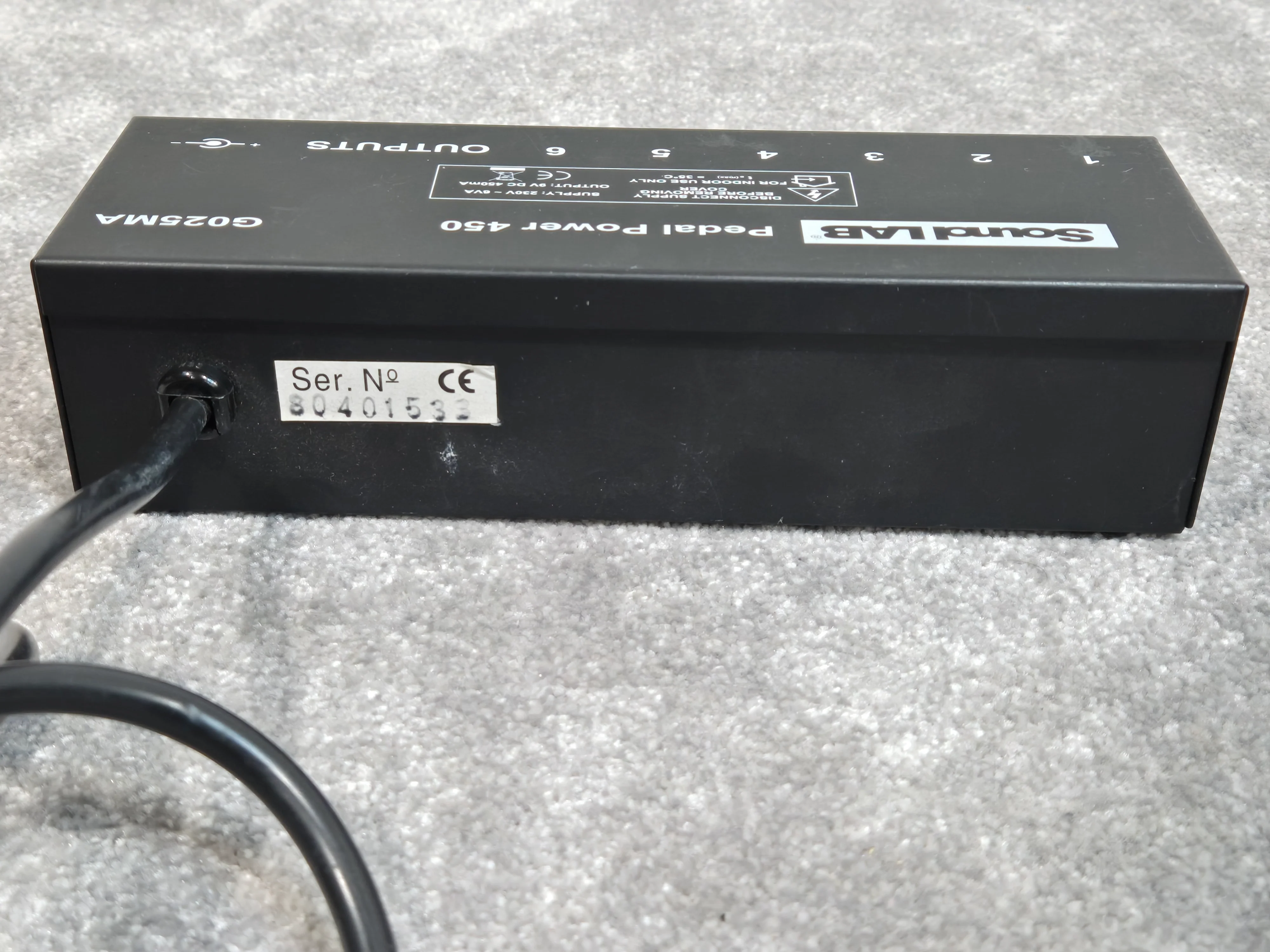Soundlab Pedal Power 450 - Guitar Effects Pedals Power Supply - Image 4