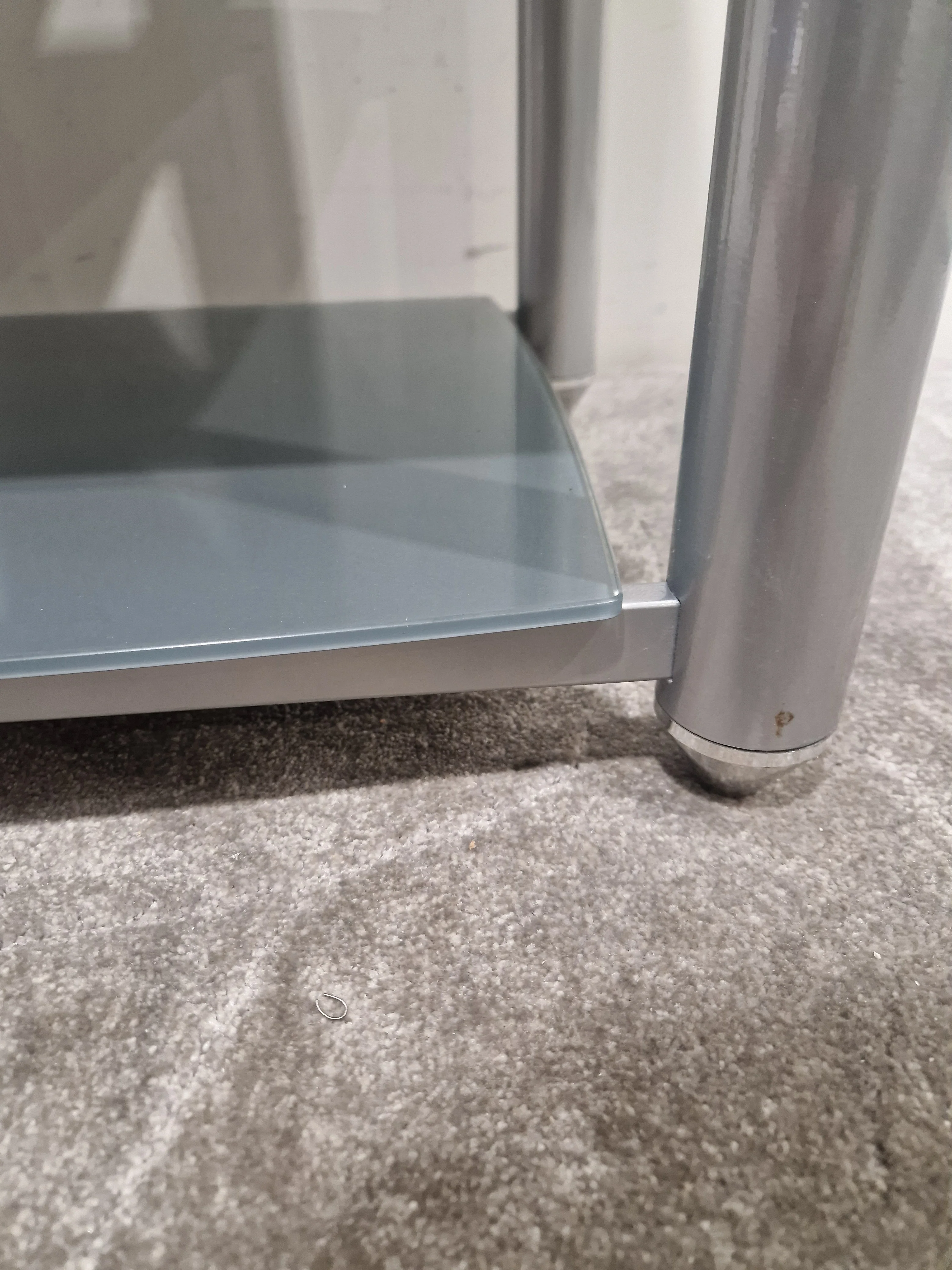 Soundstyle HI-FI Rack Silver 5 Glass Layers - Modern Audio Stand - Excellent - Image 17