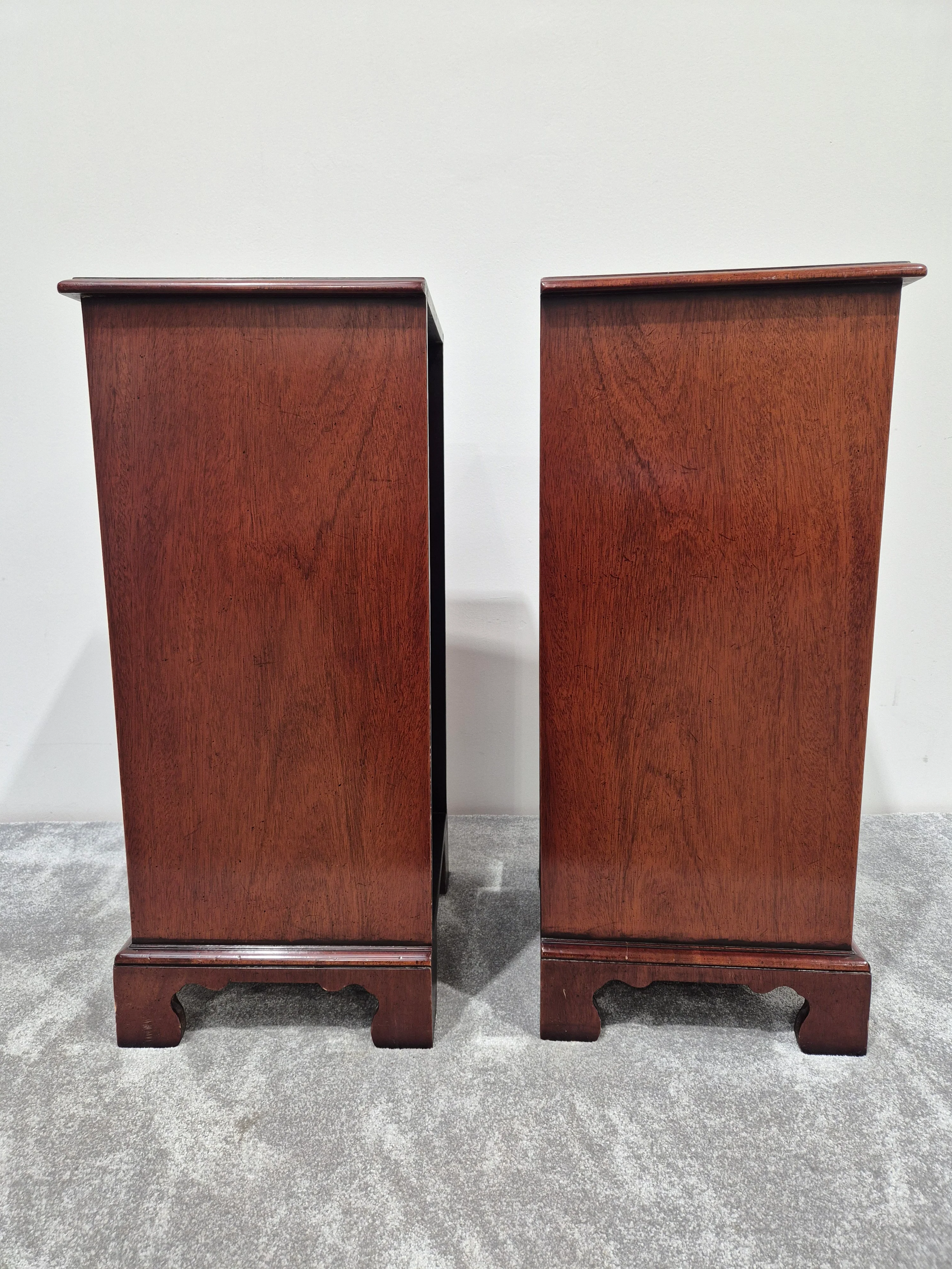 Vintage Speakers Stands - Solid Wood (Pair) - Image 2