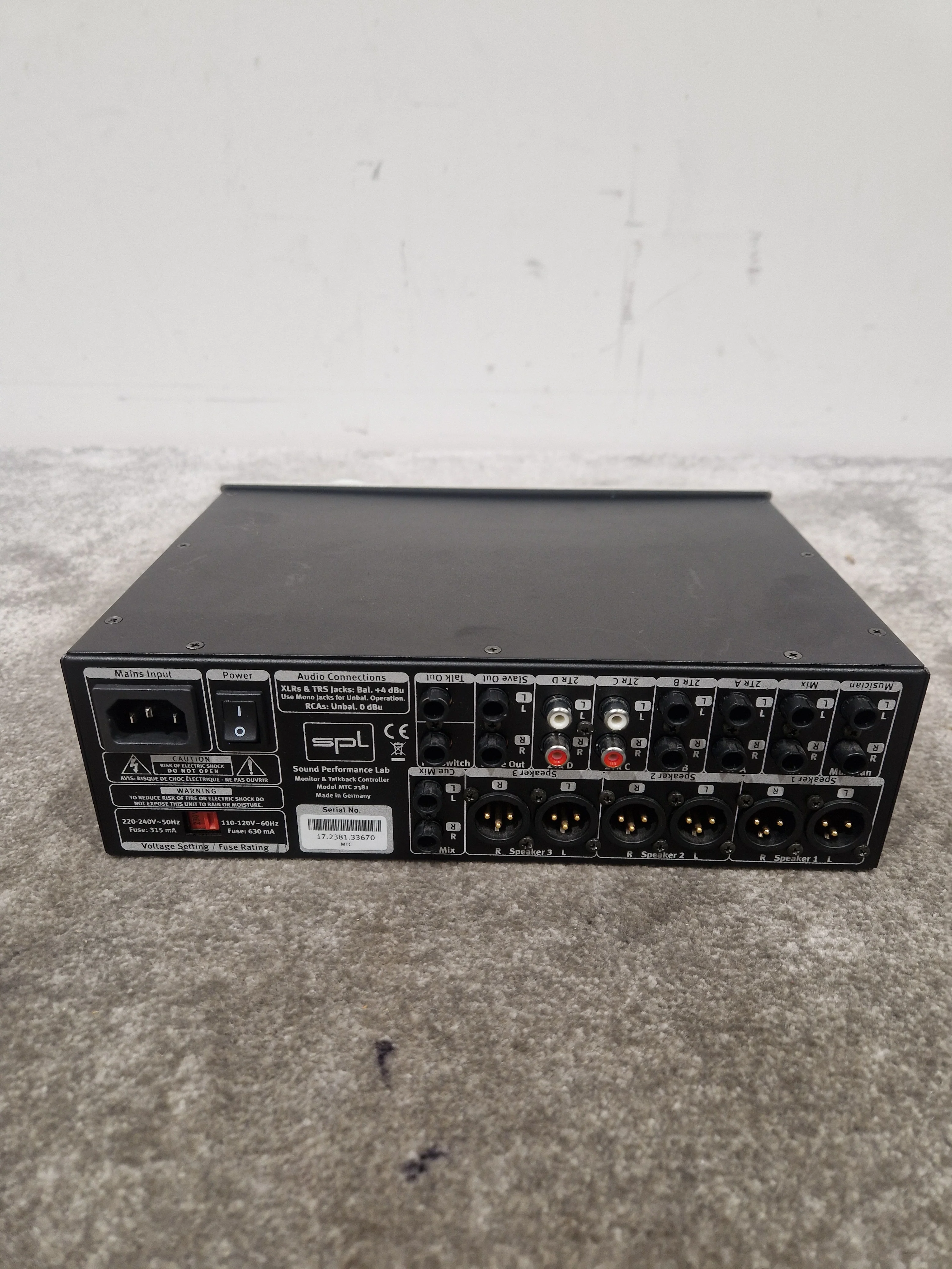 SPL 2381 - Stereo Monitor Controller - Excellent w/ Power Supply - Image 8