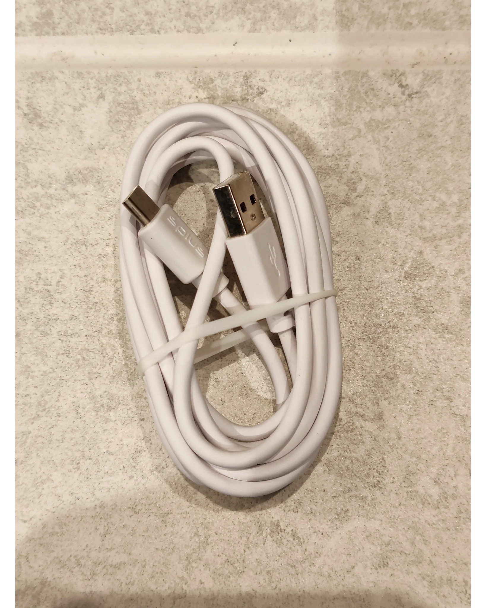 SPLUS USB To USB C Data Transfer Cable - 2M - White – USB Cable - Brand new in original packaging. - Image 2