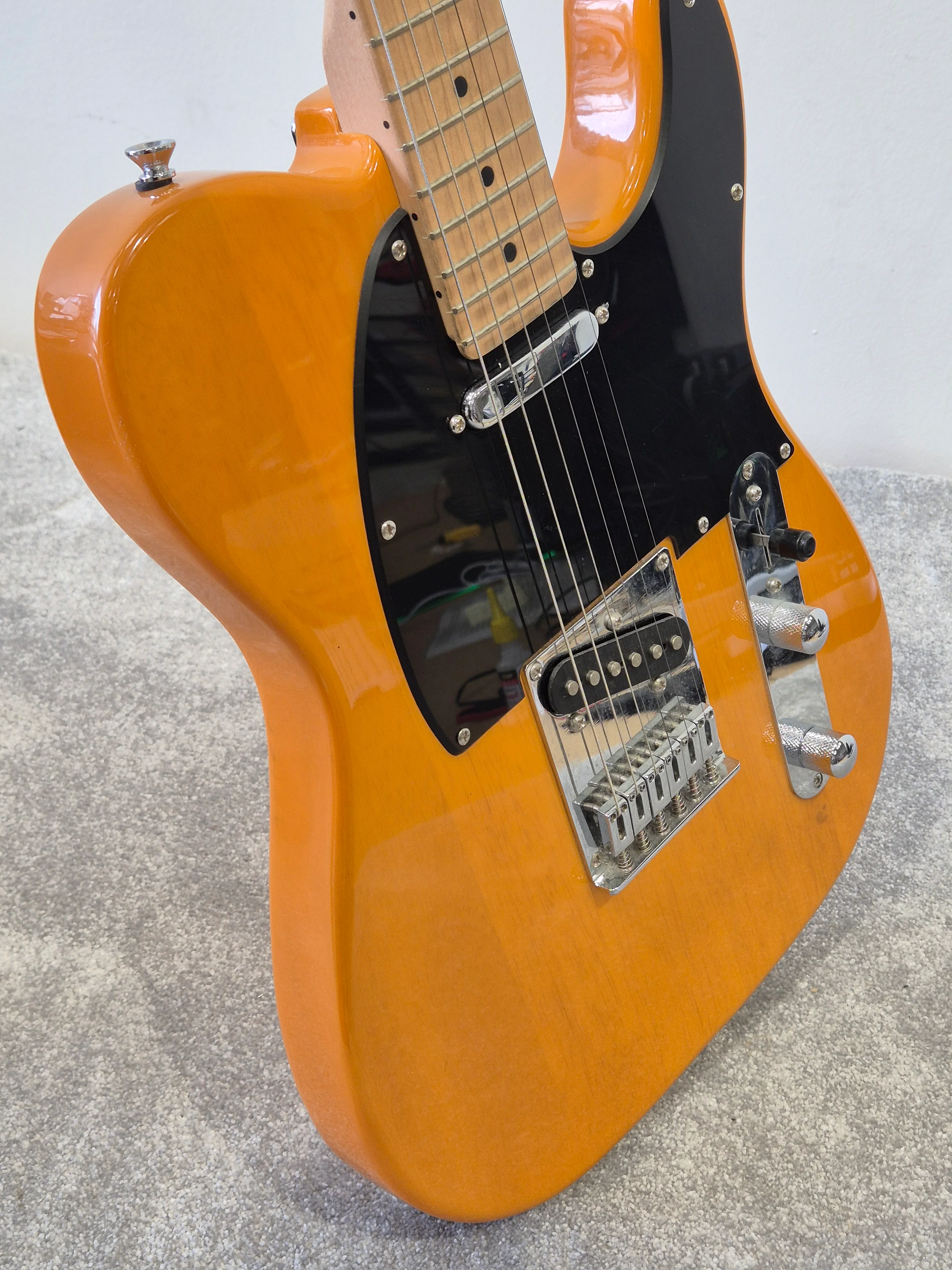 Fender Squier Affinity Telecaster - Butterscotch Electric Guitar - Indonesia - Image 10