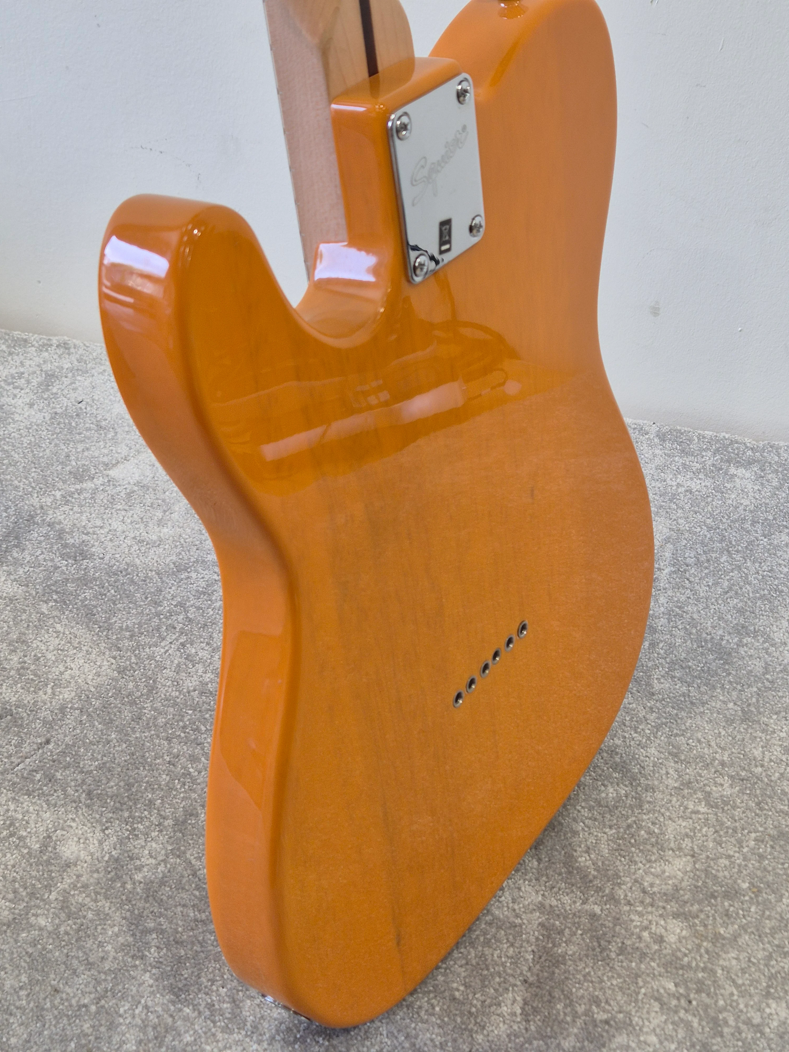 Fender Squier Affinity Telecaster - Butterscotch Electric Guitar - Indonesia - Image 11