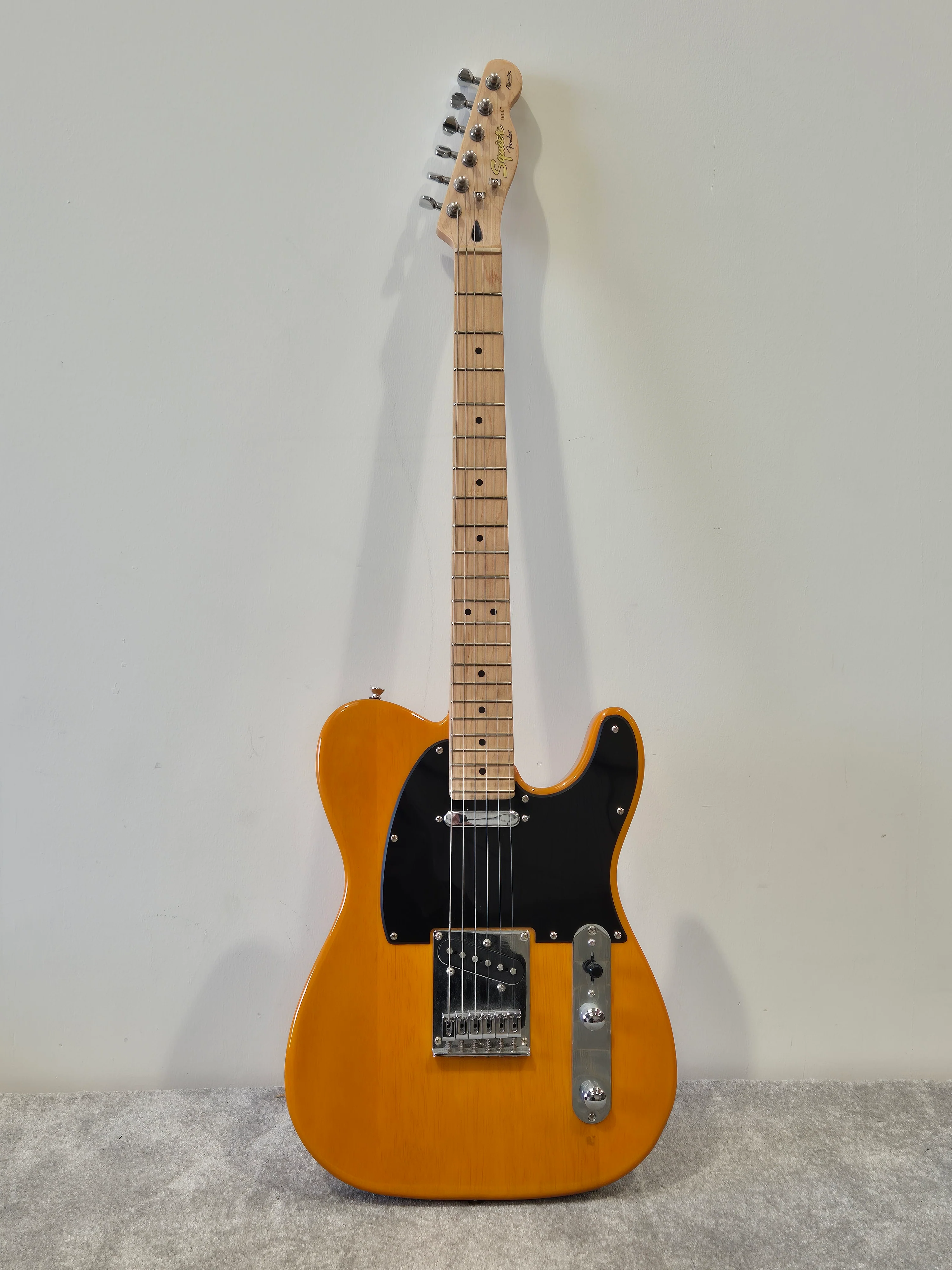 Fender Squier Affinity Telecaster - Butterscotch Electric Guitar - Indonesia - Image 2