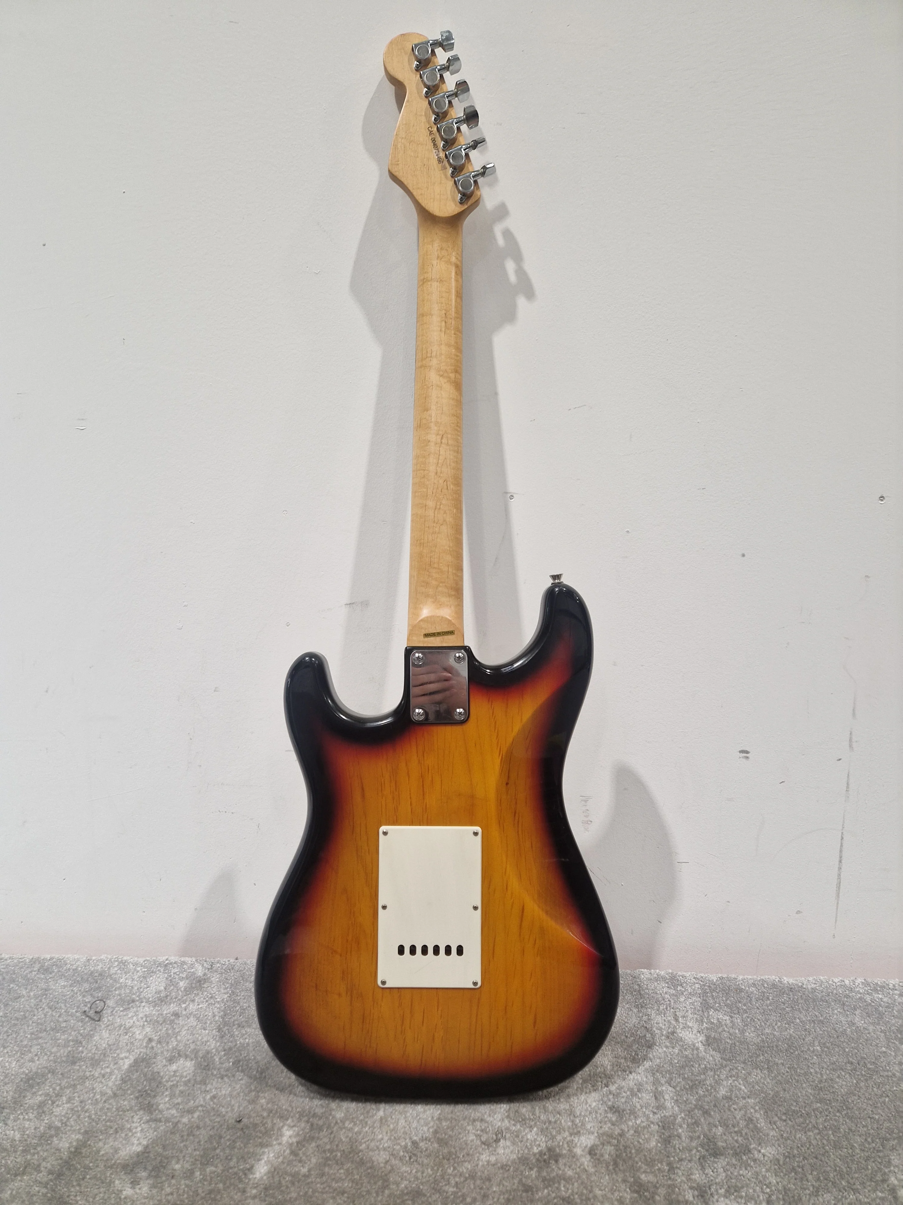 Fender Squier Strat - Electric Guitar, Maple Neck - Very Good w/ Fender Soft Case - Image 5