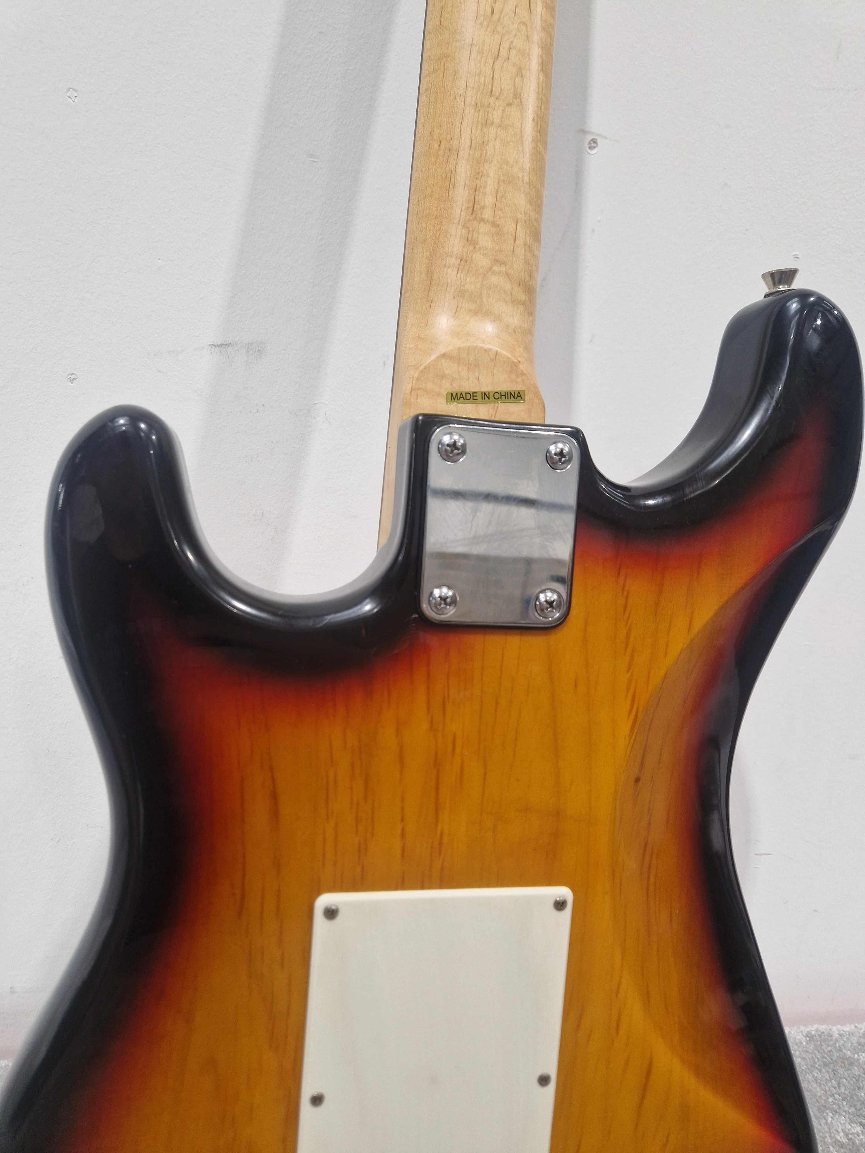 Fender Squier Strat - Electric Guitar, Maple Neck - Very Good w/ Fender Soft Case - Image 9