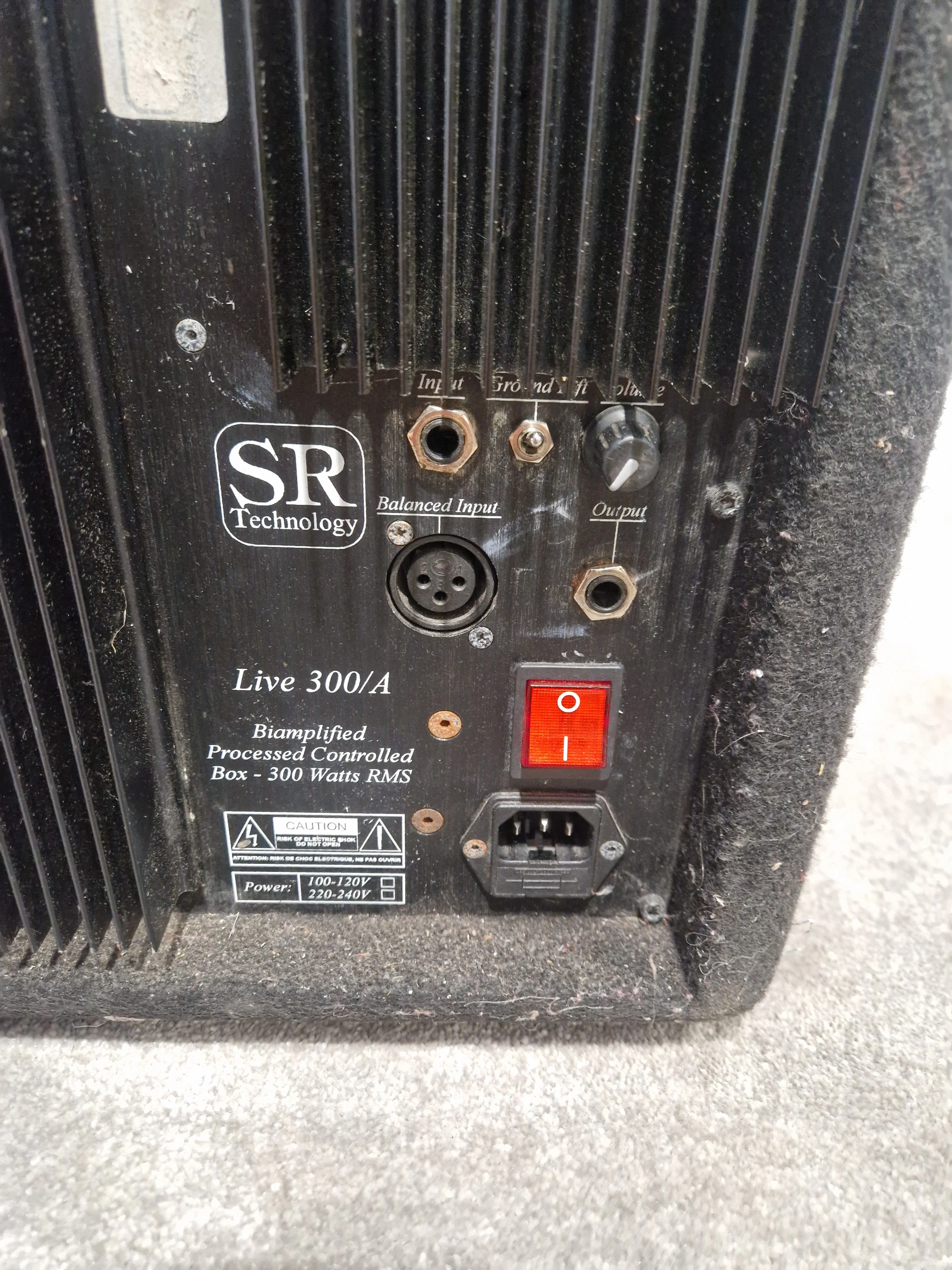 SR 300 Live-a Speaker - Powered PA Speaker - Spares or Repair - Image 8