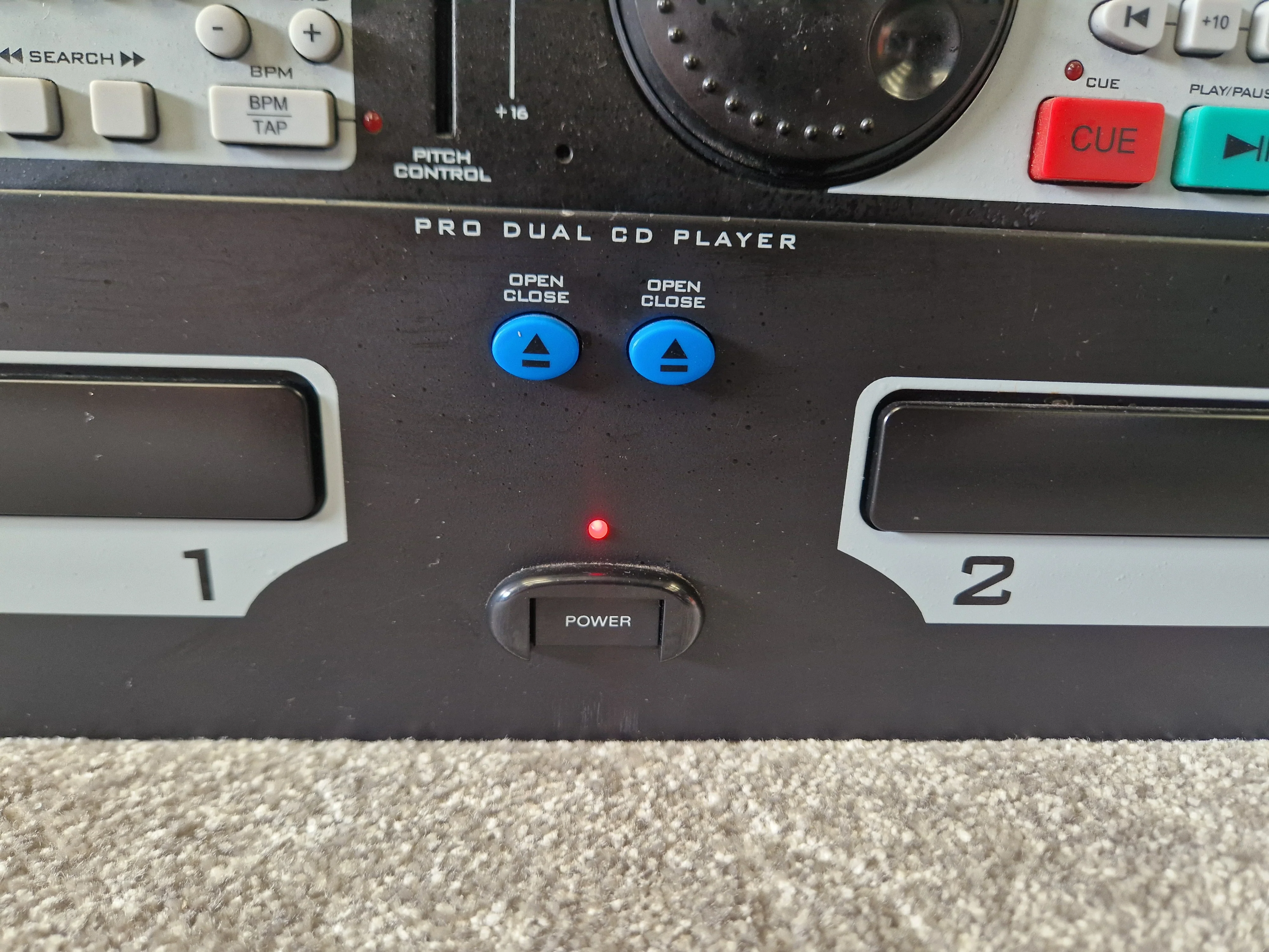 Stage Line CD-260 DJ Pro Dual CD Player – Dual Drive – Pitch Control - Very Good - Image 5