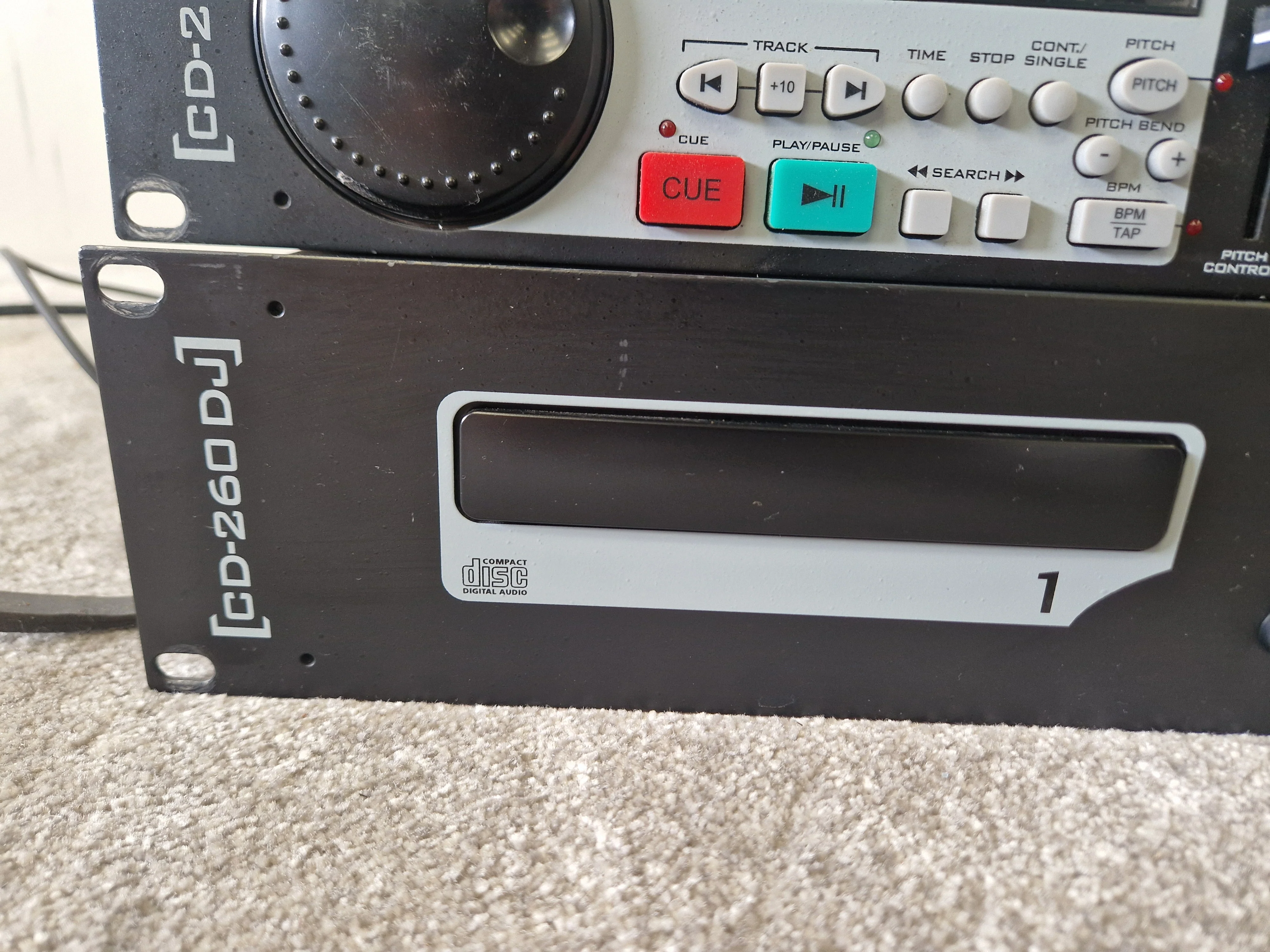 Stage Line CD-260 DJ Pro Dual CD Player – Dual Drive – Pitch Control - Very Good - Image 6