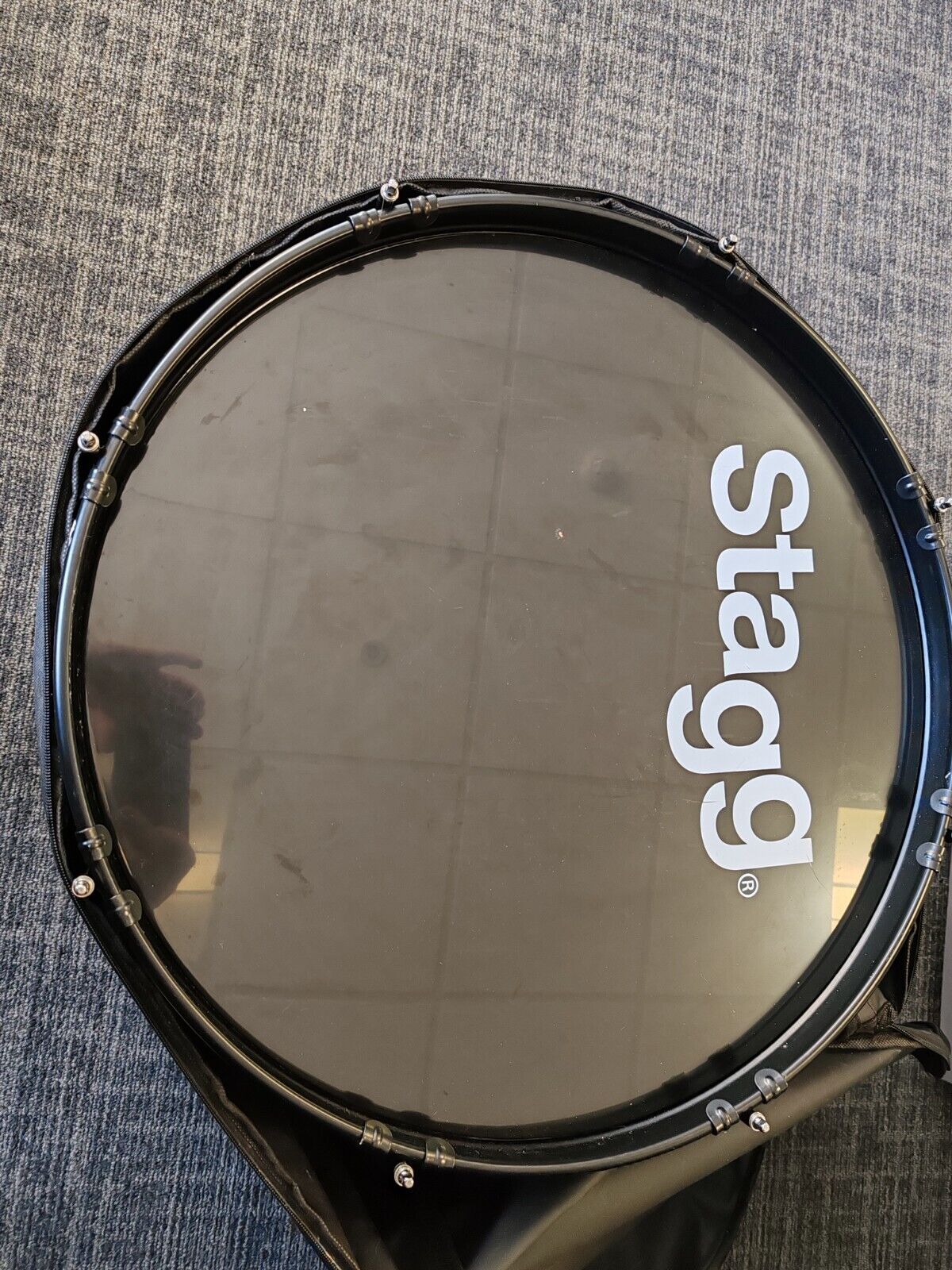 Stagg kick bass drum With Gear4 Music Soft Case - Free UK Shipping - Image 5