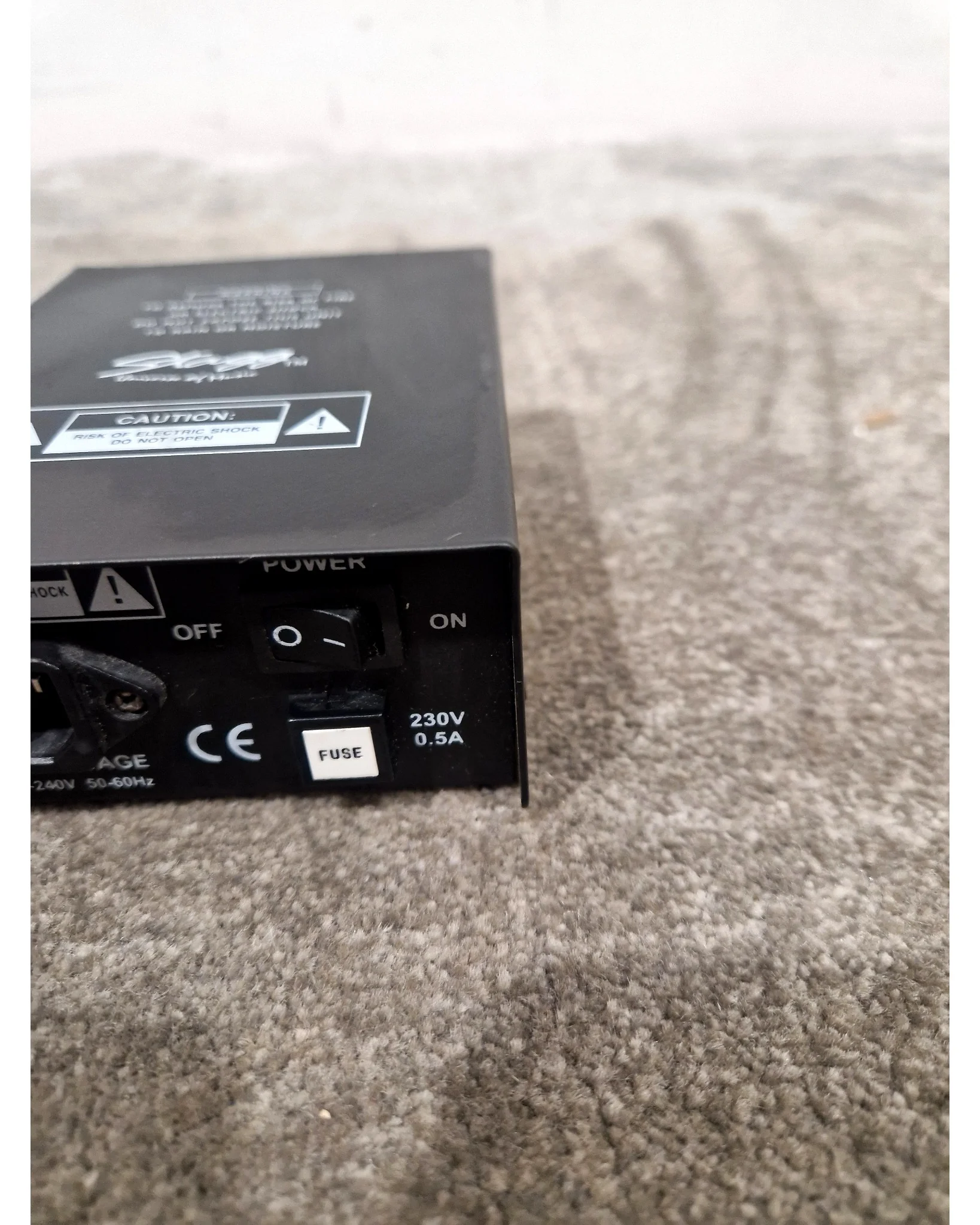 Stagg Microphone Phantom Power - Black - Good - Image 7