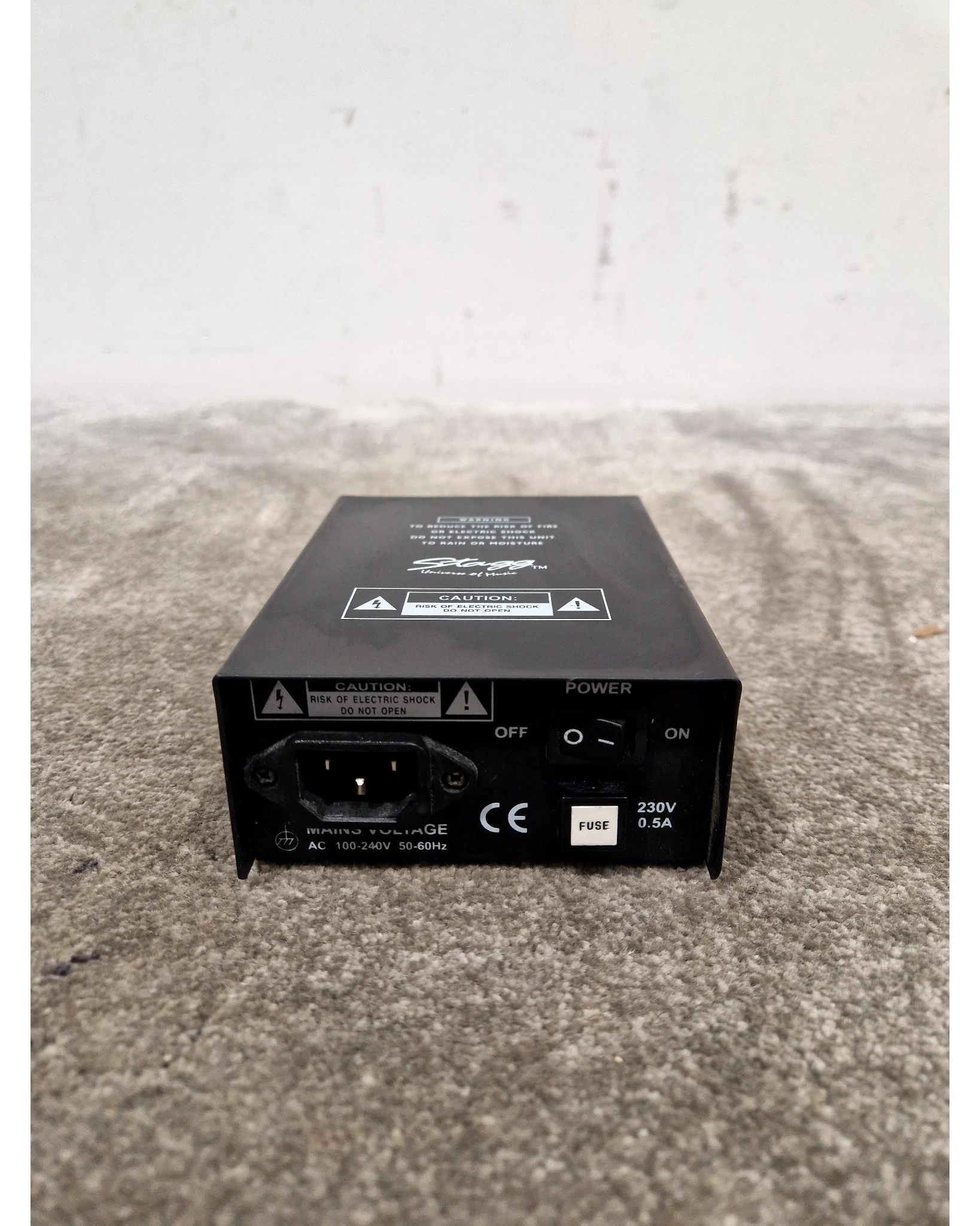 Stagg Microphone Phantom Power - Black - Good - Image 9