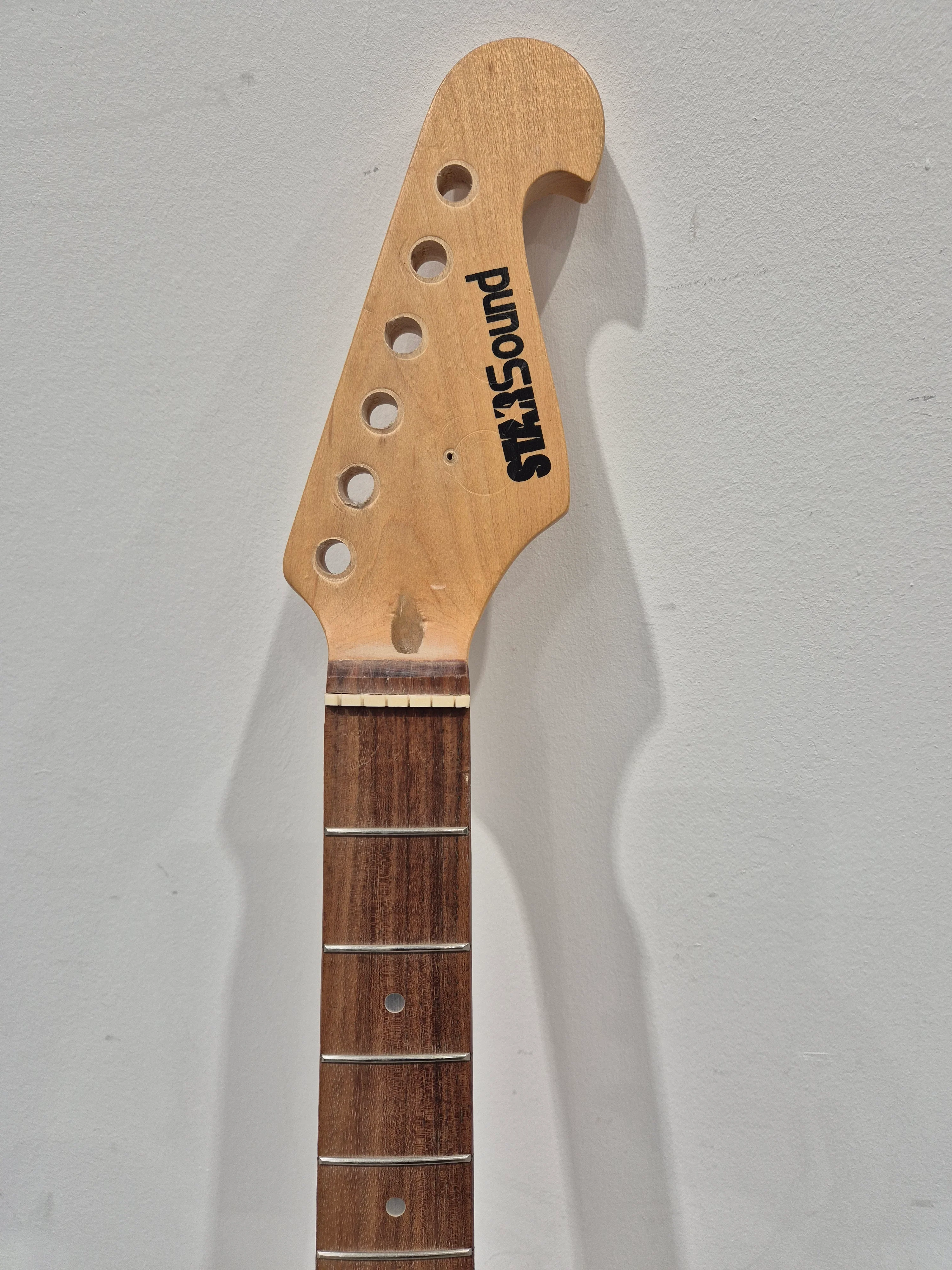 StarSound - Strat Style Electric Guitar Neck Fretboard and Headstock - Image 3
