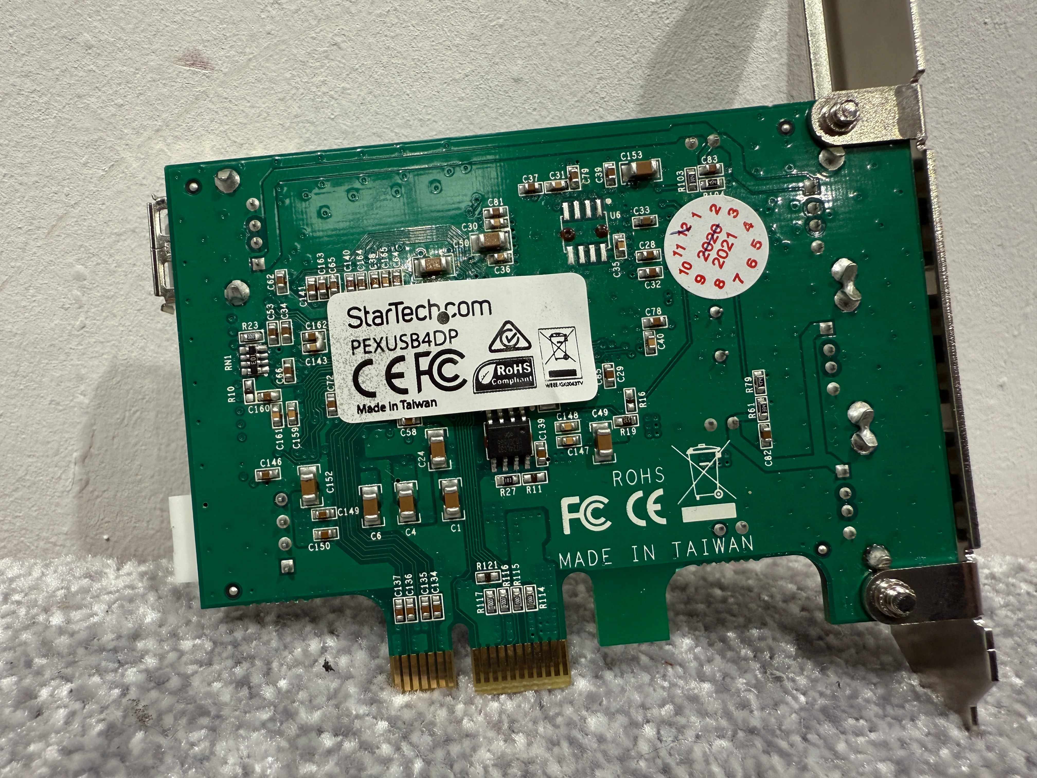 StarTech.com 4 Port PCI Express Low Profile High Speed USB Card - PCIe USB 2.0 Card - PCI-E USB 2.0 Card (PEXUSB4DP) - Image 6