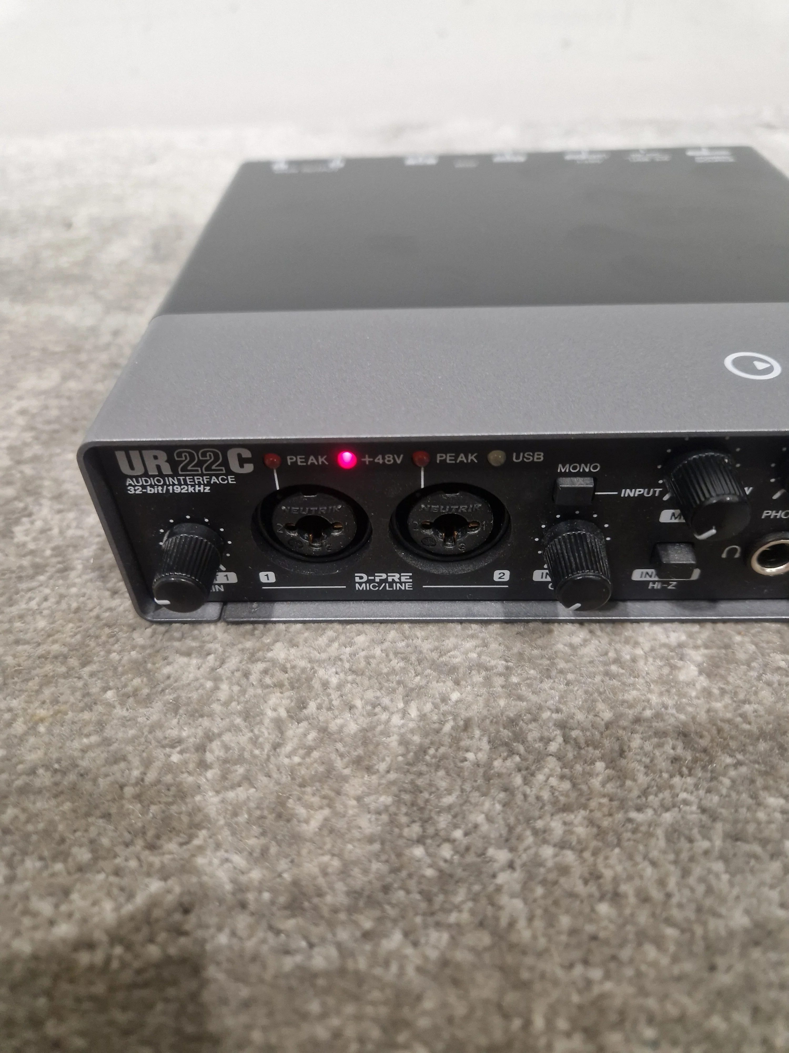 Steinberg UR22C - Audio Interface - Black - Excellent w/ Original Box & Manuals - Image 7
