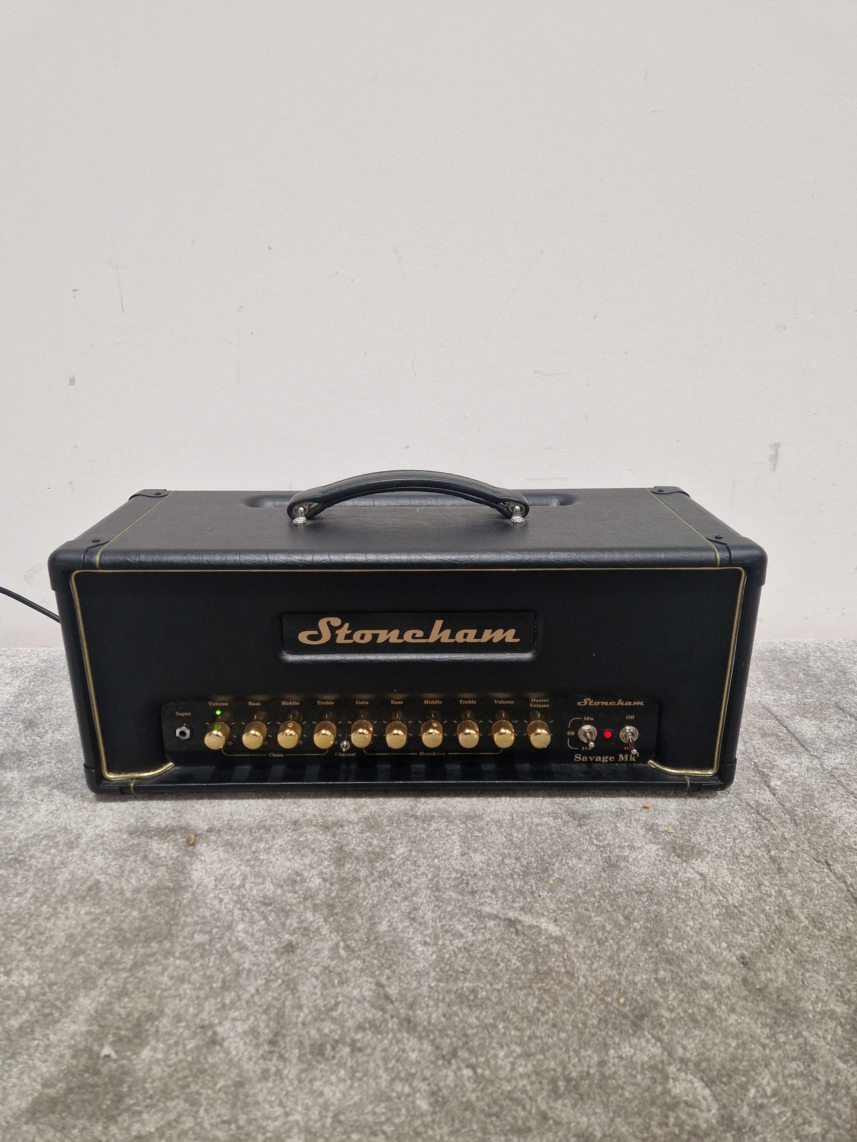 Stoneham Savage Mk1 - Guitar Amplifier Head - Black - Like New - Image 5