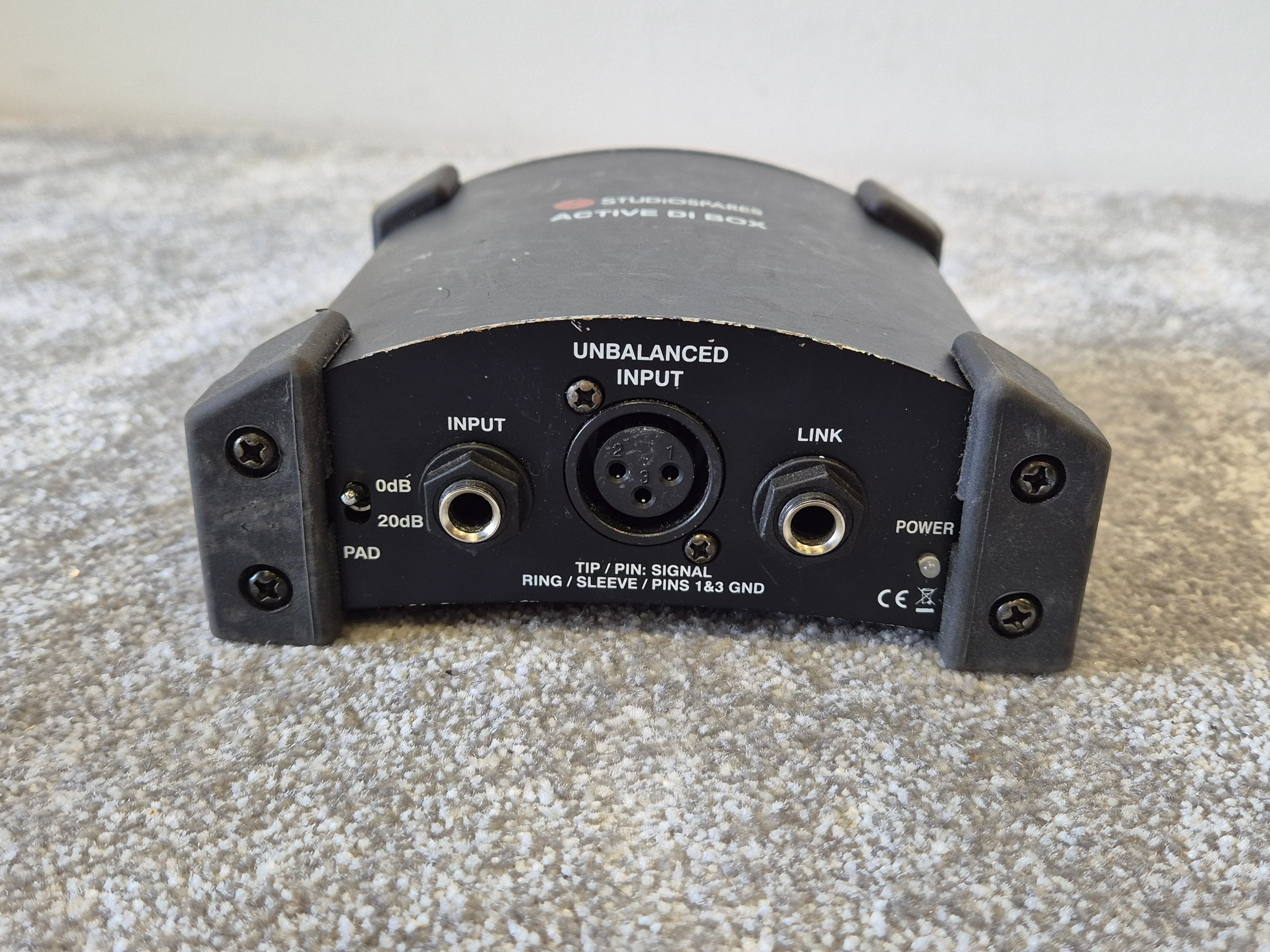 Studiospares Active DI Box - Unbalanced Instrument Converter - Image 8