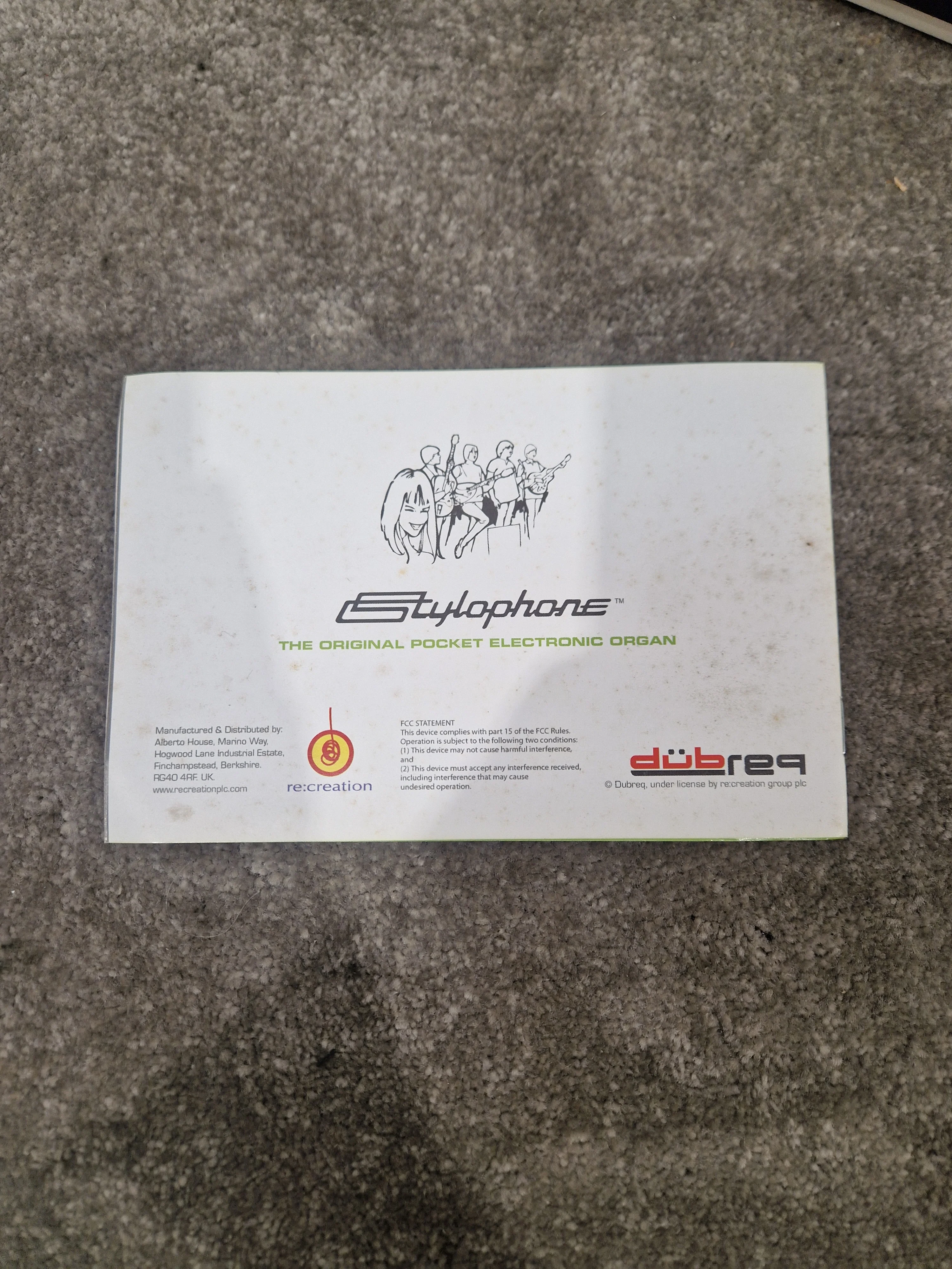 Stylophone The Original Pocket Electronic Organ Keyboard - Retro Design, Portable - Spares or Repair - Image 7