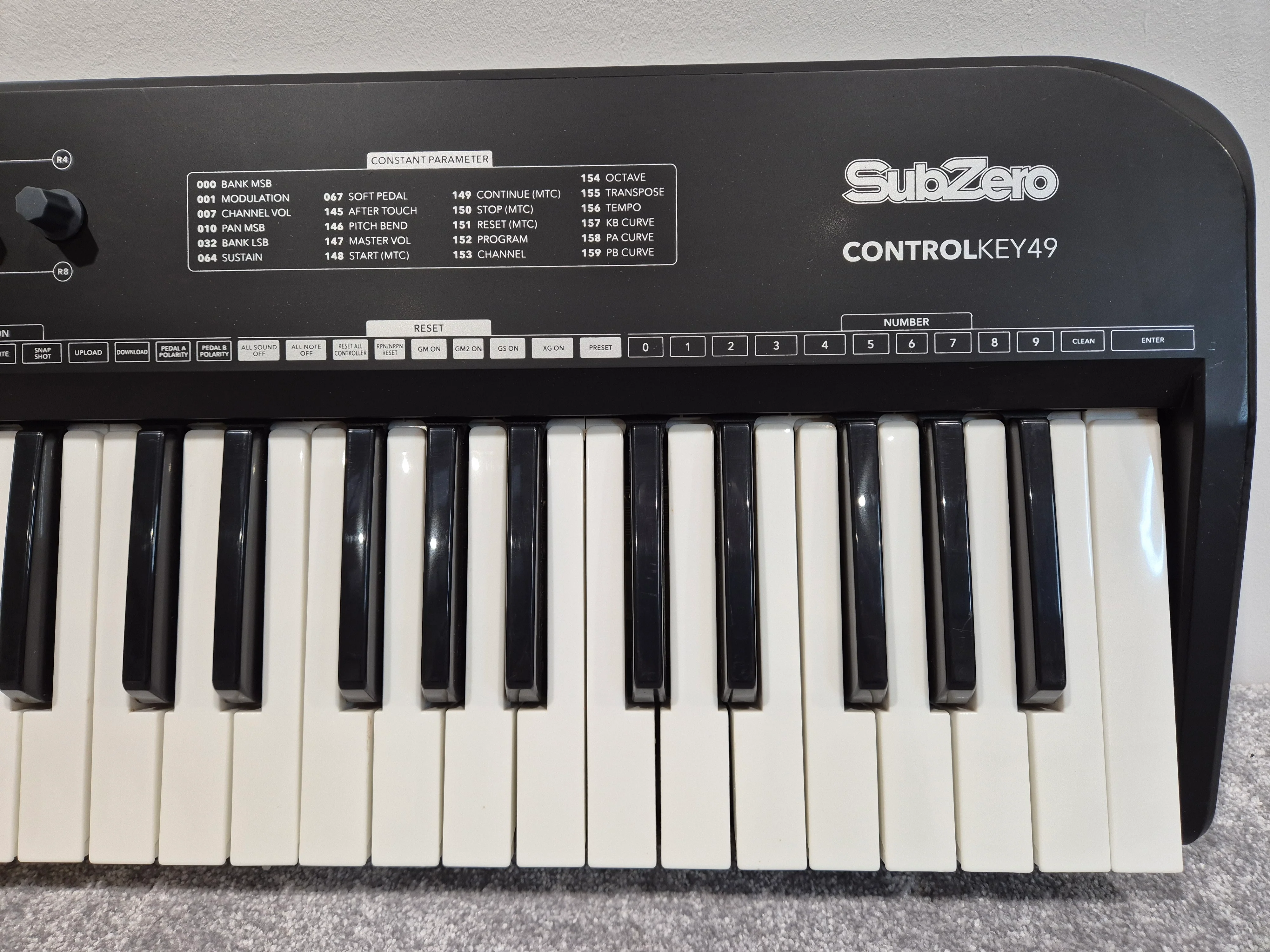 SubZero ControlKey49 - Slim MIDI Controller Keyboard + Power Lead - Image 4