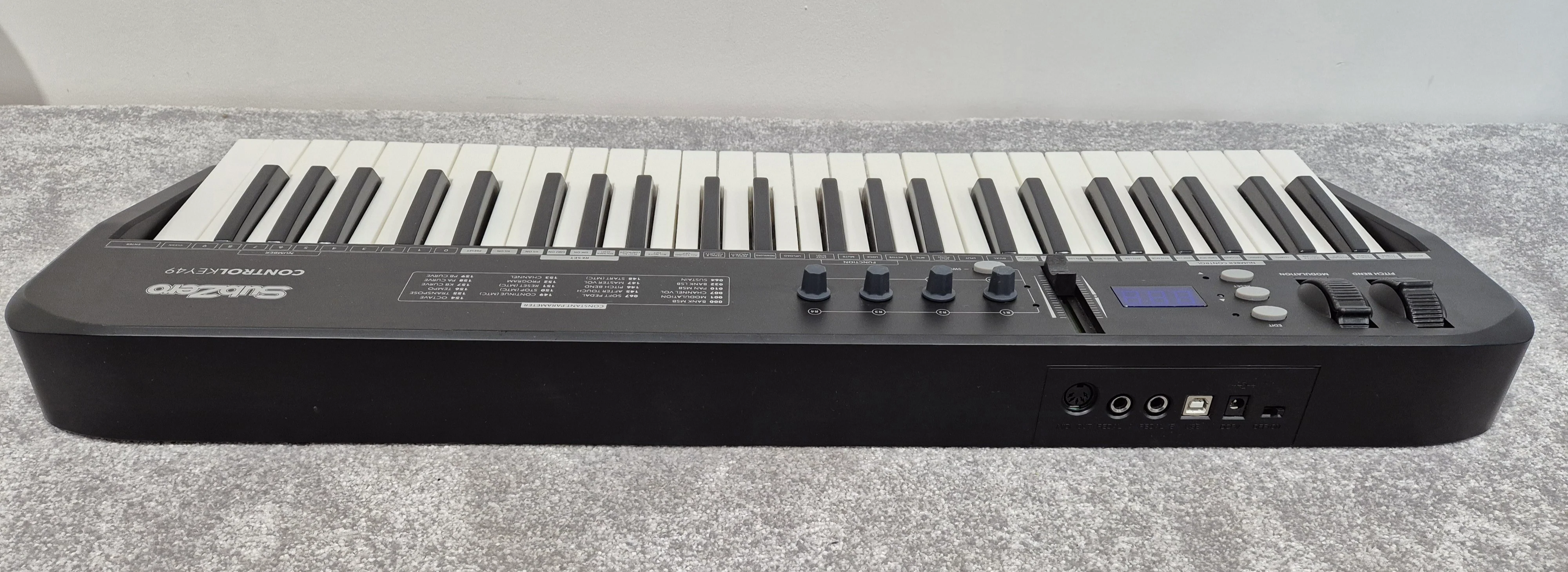 SubZero ControlKey49 - Slim MIDI Controller Keyboard + Power Lead - Image 7