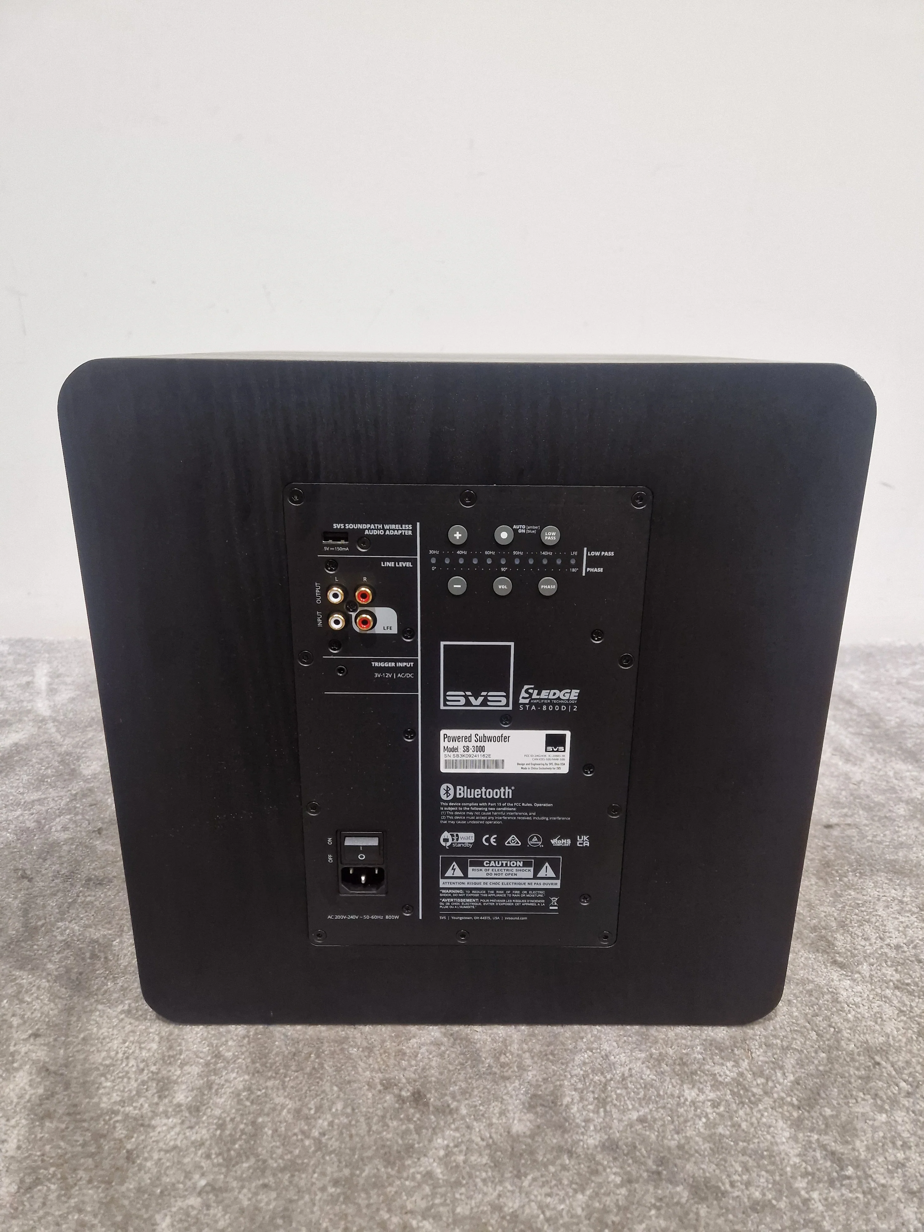 SVS SB-3000 Subwoofer - 13" High-Excursion Driver - Excellent w/ Original Box & Power Cable - Image 10