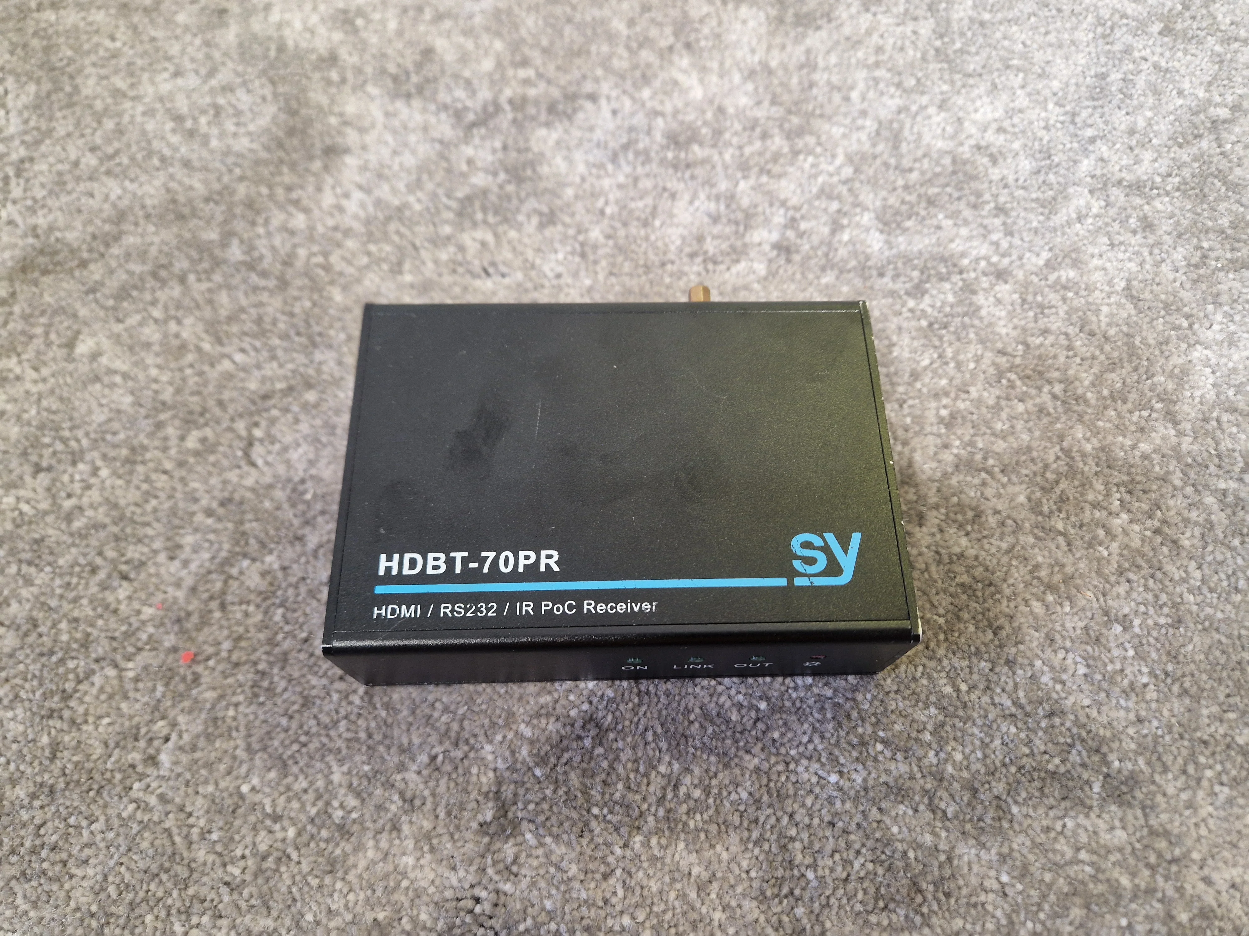 SY HDBT-70PR HDMI / RS232 / IR PoC Receiver – Very Good Condition - Image 2