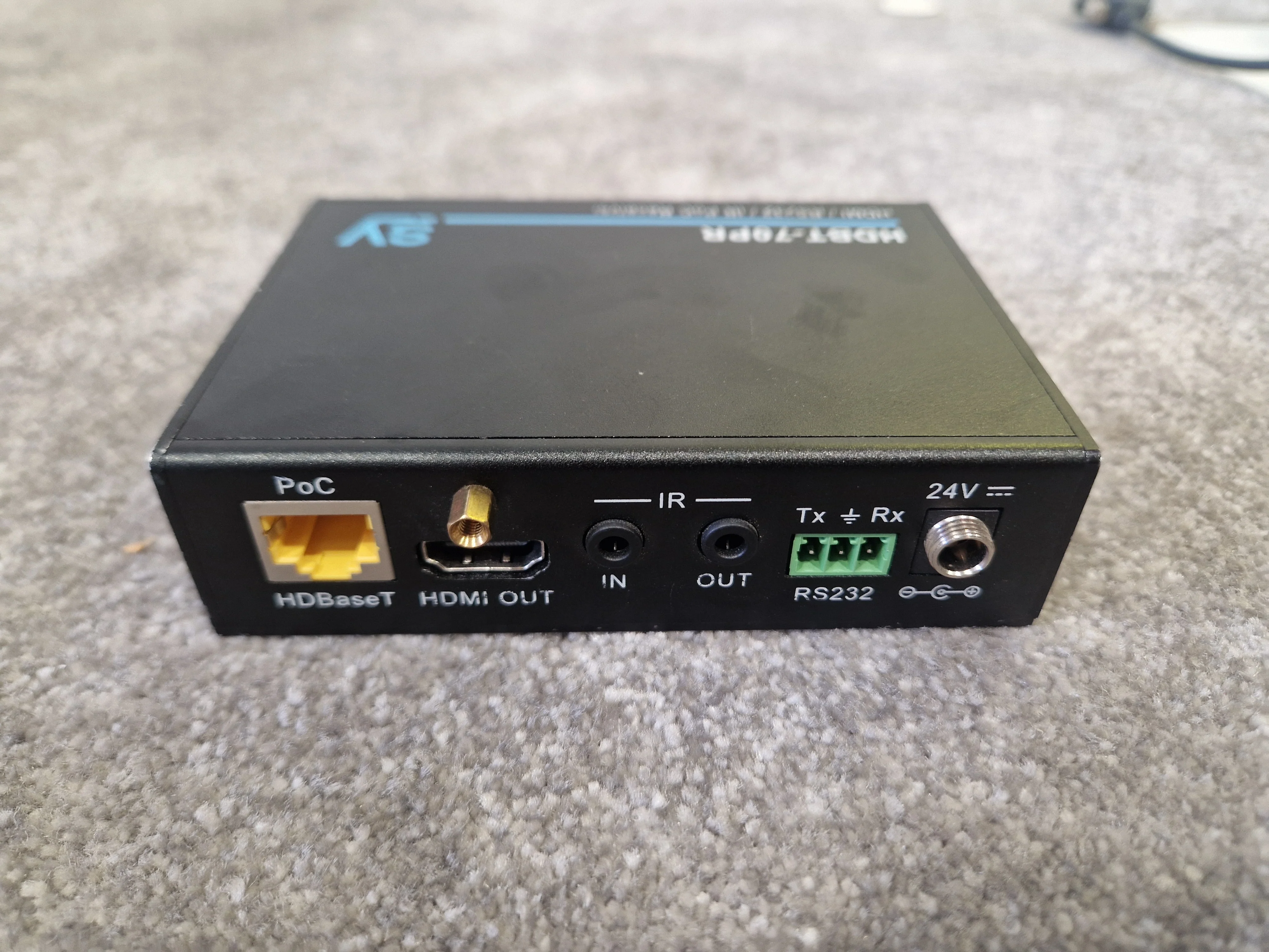 SY HDBT-70PR HDMI / RS232 / IR PoC Receiver – Very Good Condition - Image 3