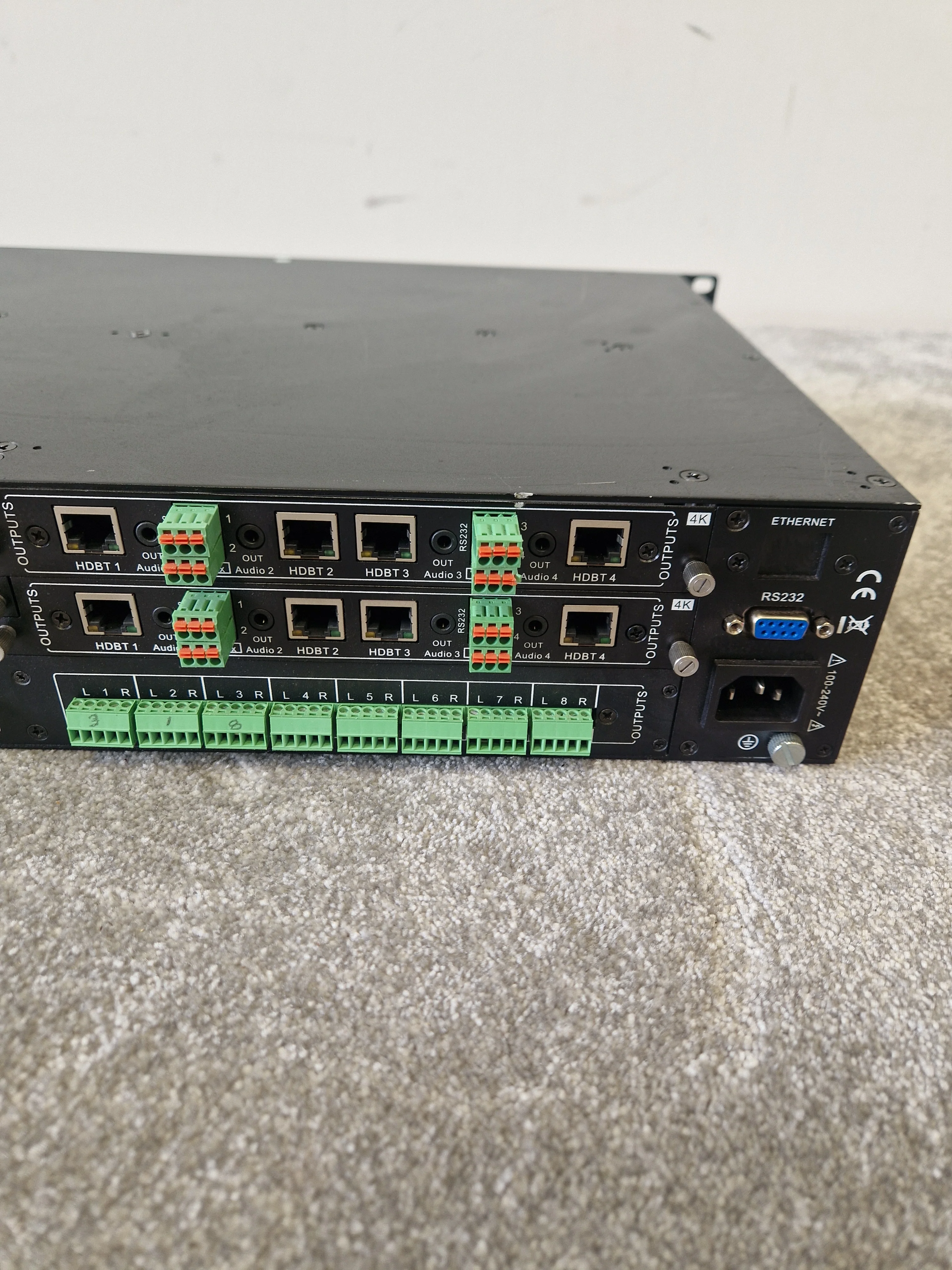SY MM-88A Modular Matrix Switcher – 8x8 Multi-Format AV Routing - Good - Image 8