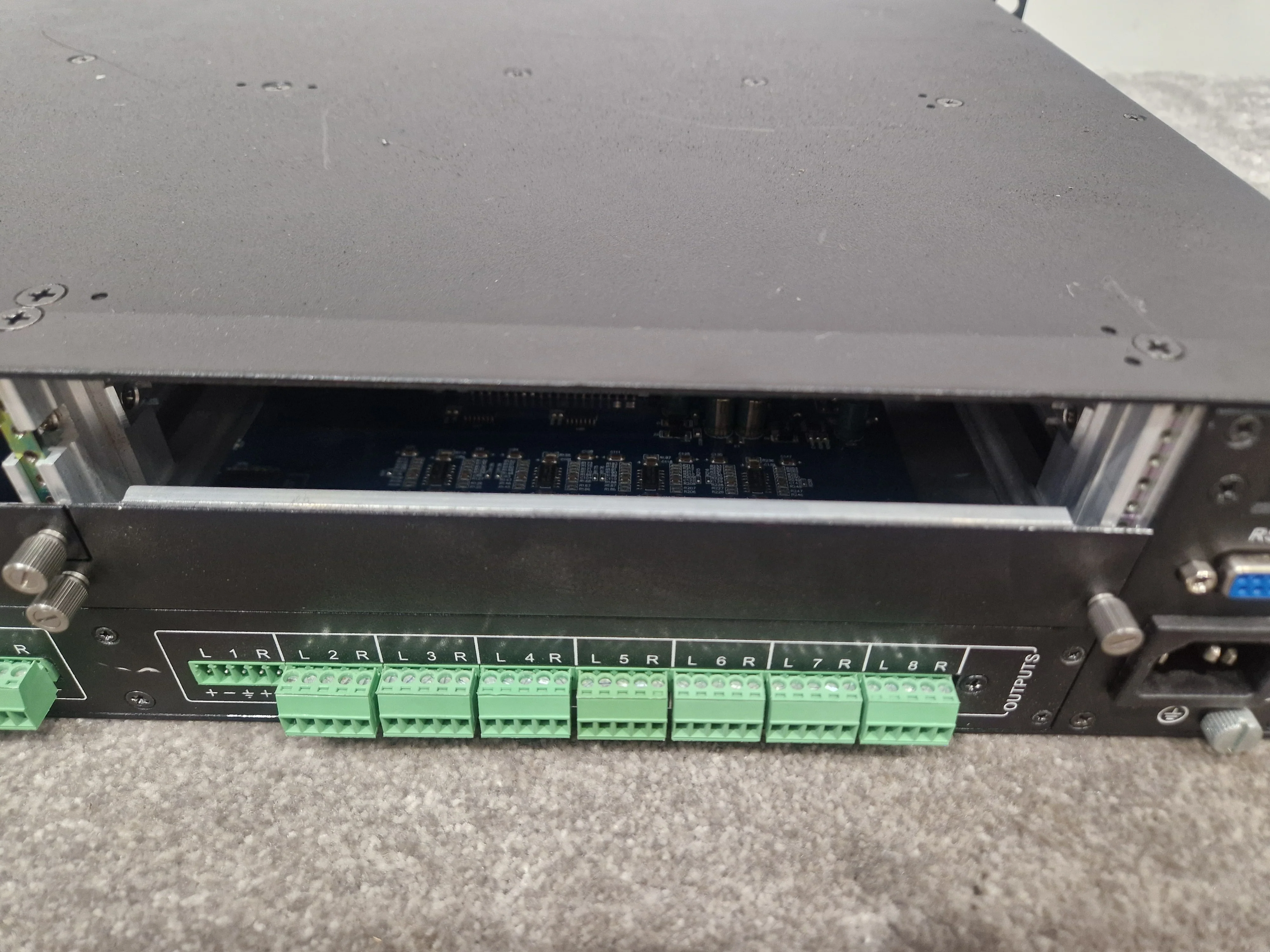SY MM-88A Modular Matrix Switcher - Professional Audio Routing, 8x8 Matrix - Fair - Image 4