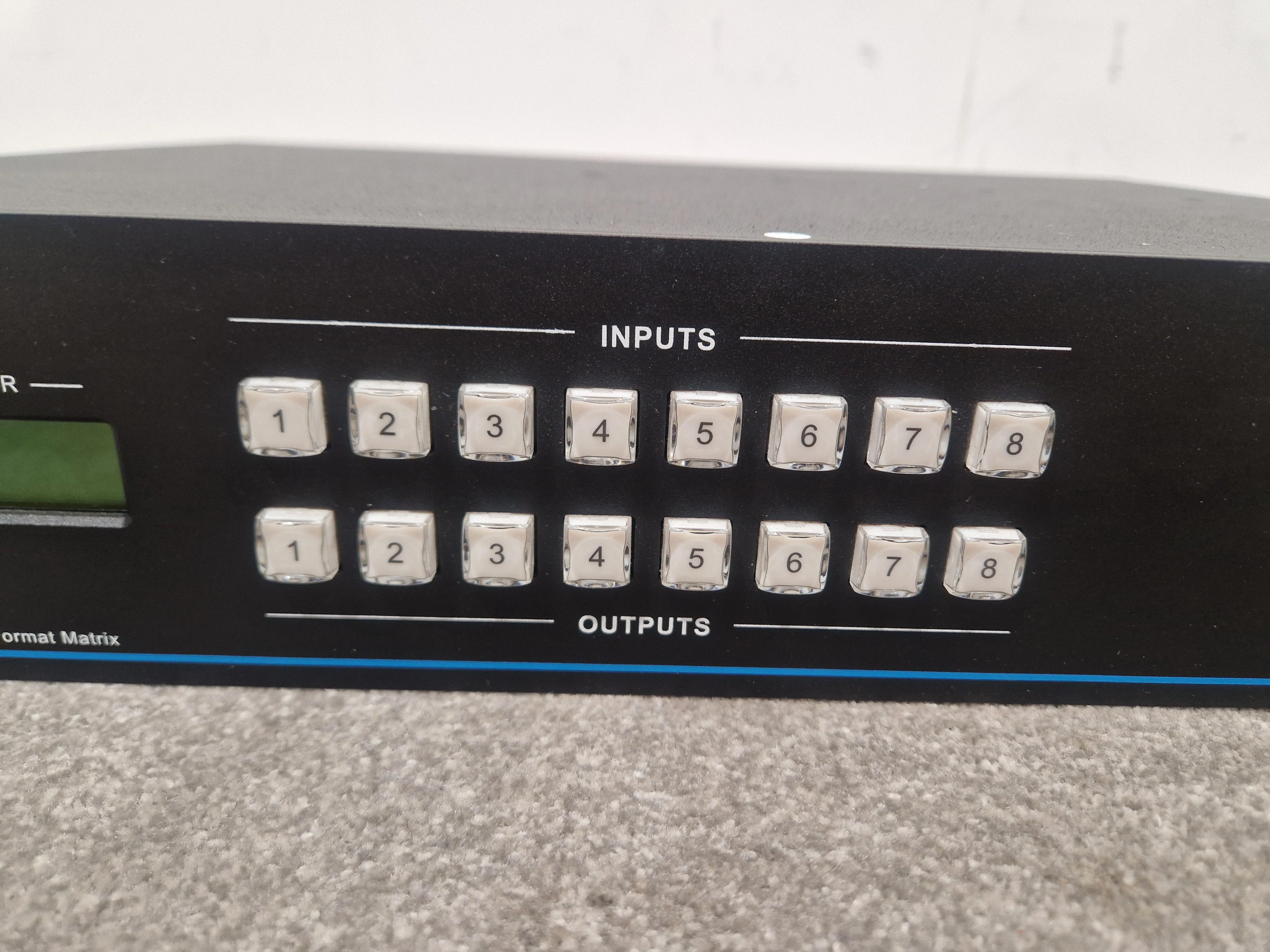 SY MM-88A Modular Matrix Switcher - Professional Audio Routing, 8x8 Matrix - Fair - Image 8