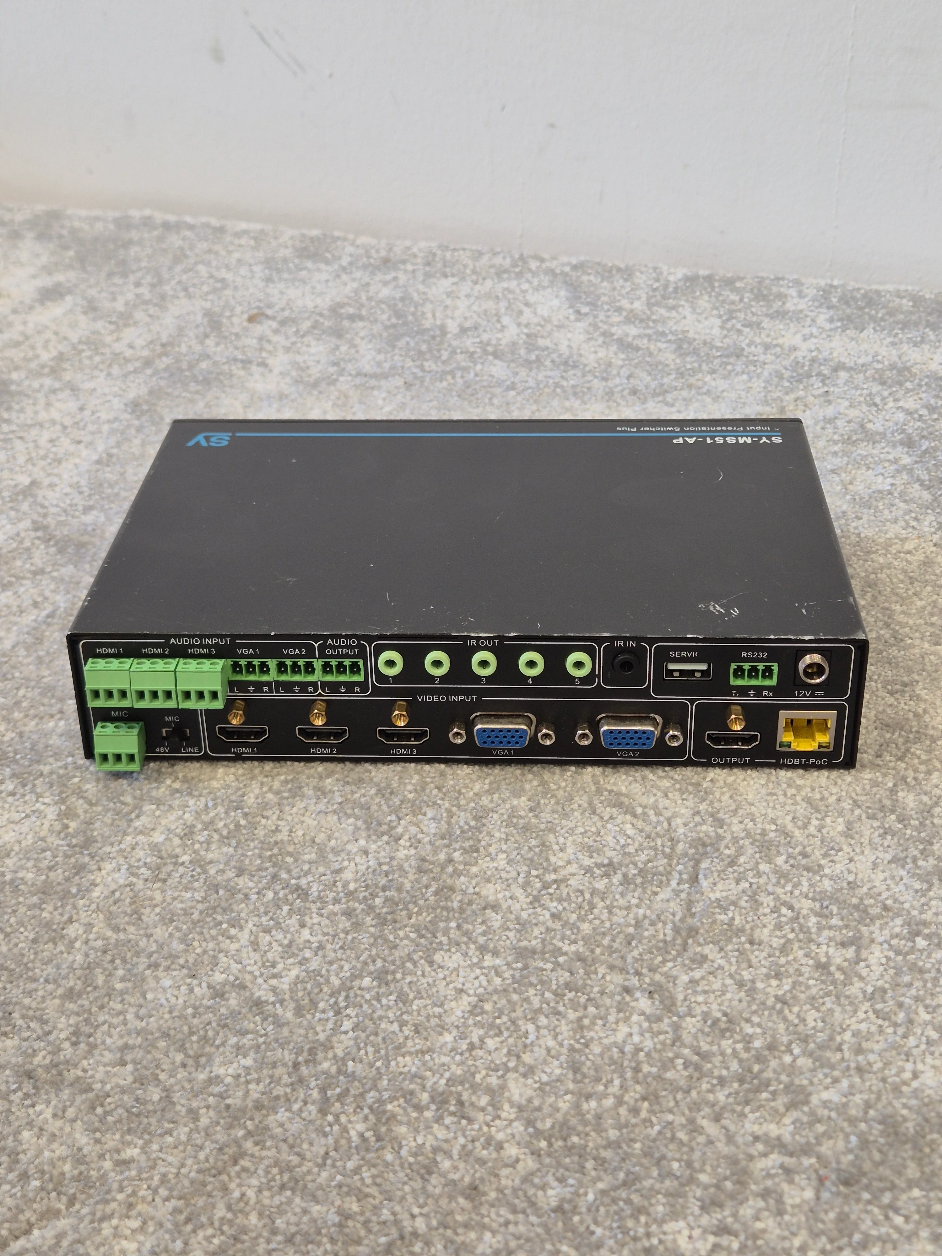SY Electronics SY-MS51-AP - 5 Input Switcher - Very Good Condition (No Mounting Brackets) - Image 6