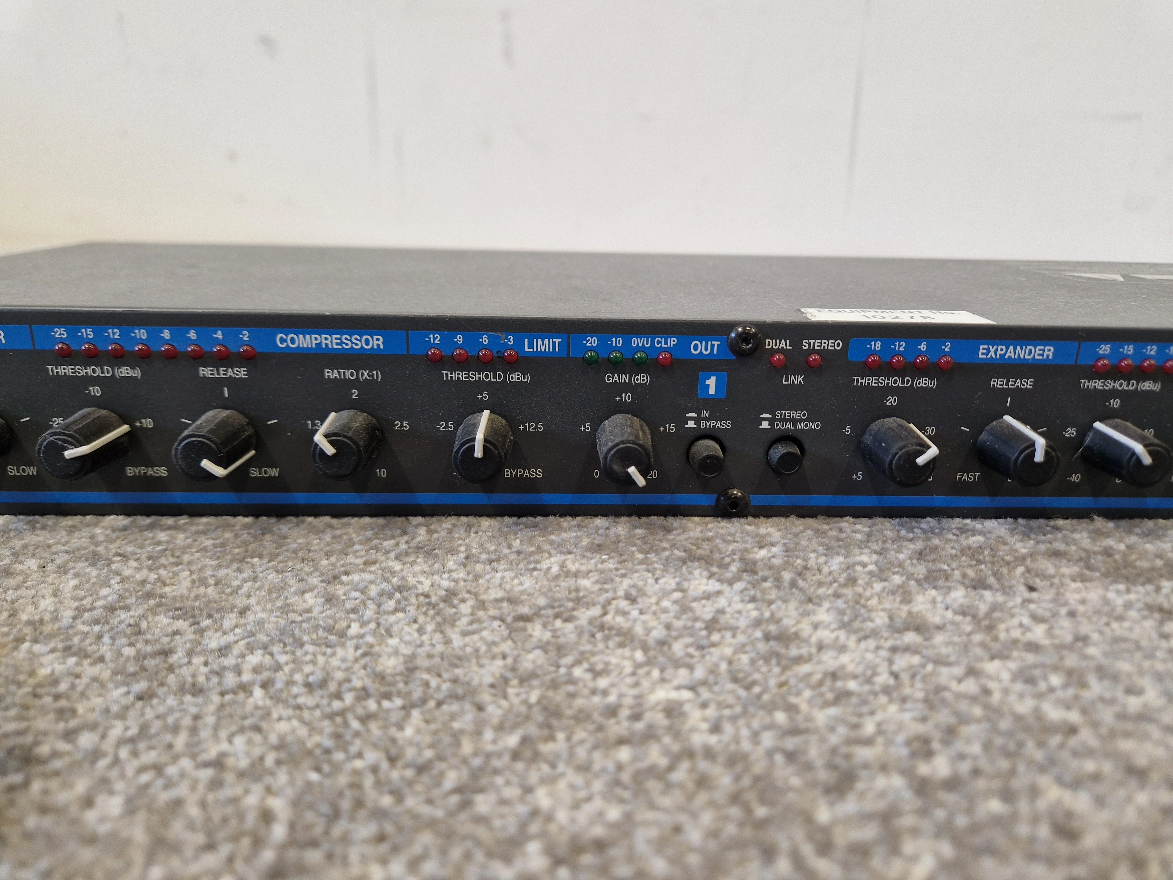 Symetrix 425 – Dual Compressor / Limiter / Expander – Fair - Spares or Repairs - Image 14