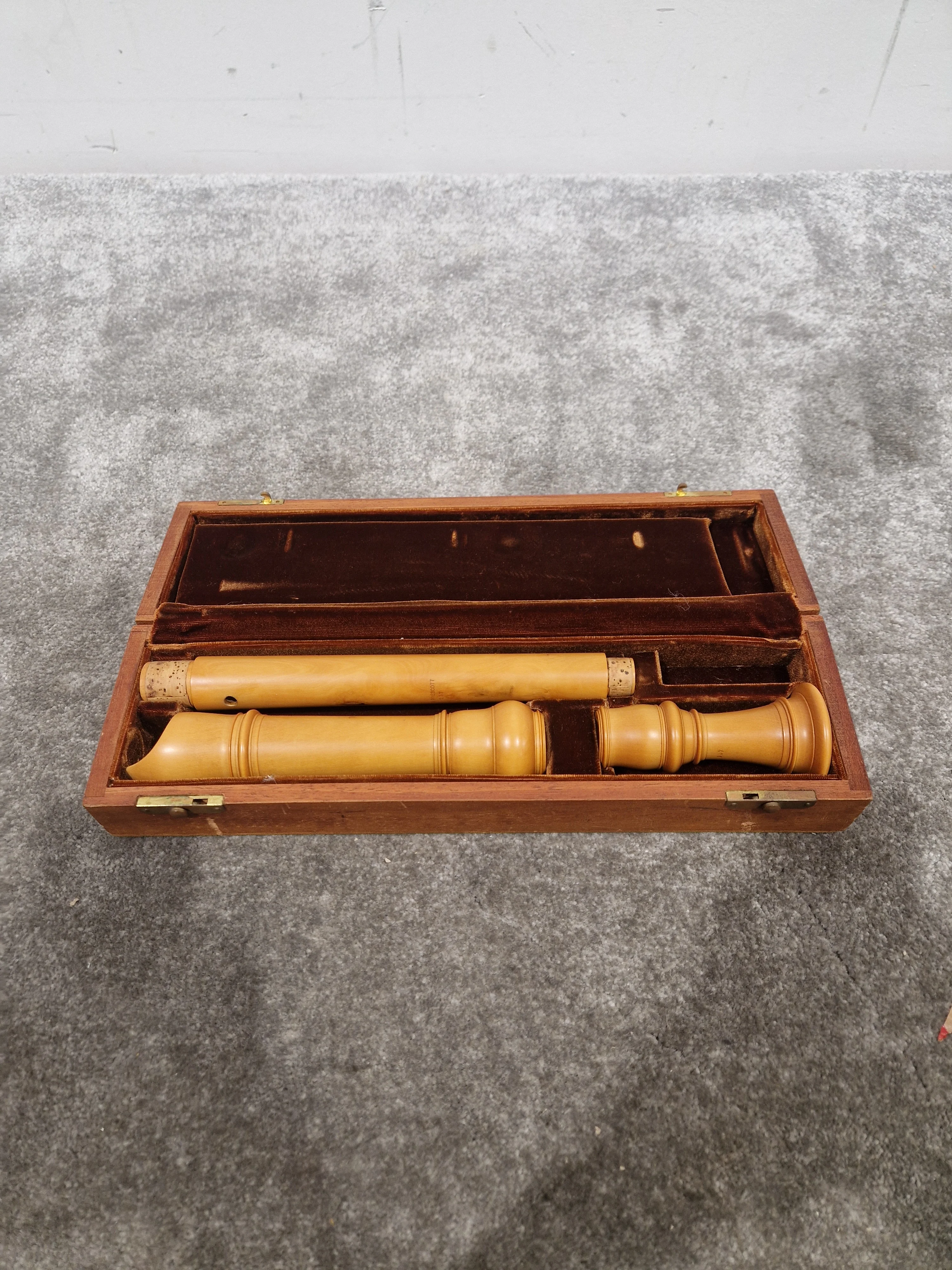 T.M Prescott 237 Recorder - Professional Woodwind Instrument - Excellent w/ Hard Case - Image 7