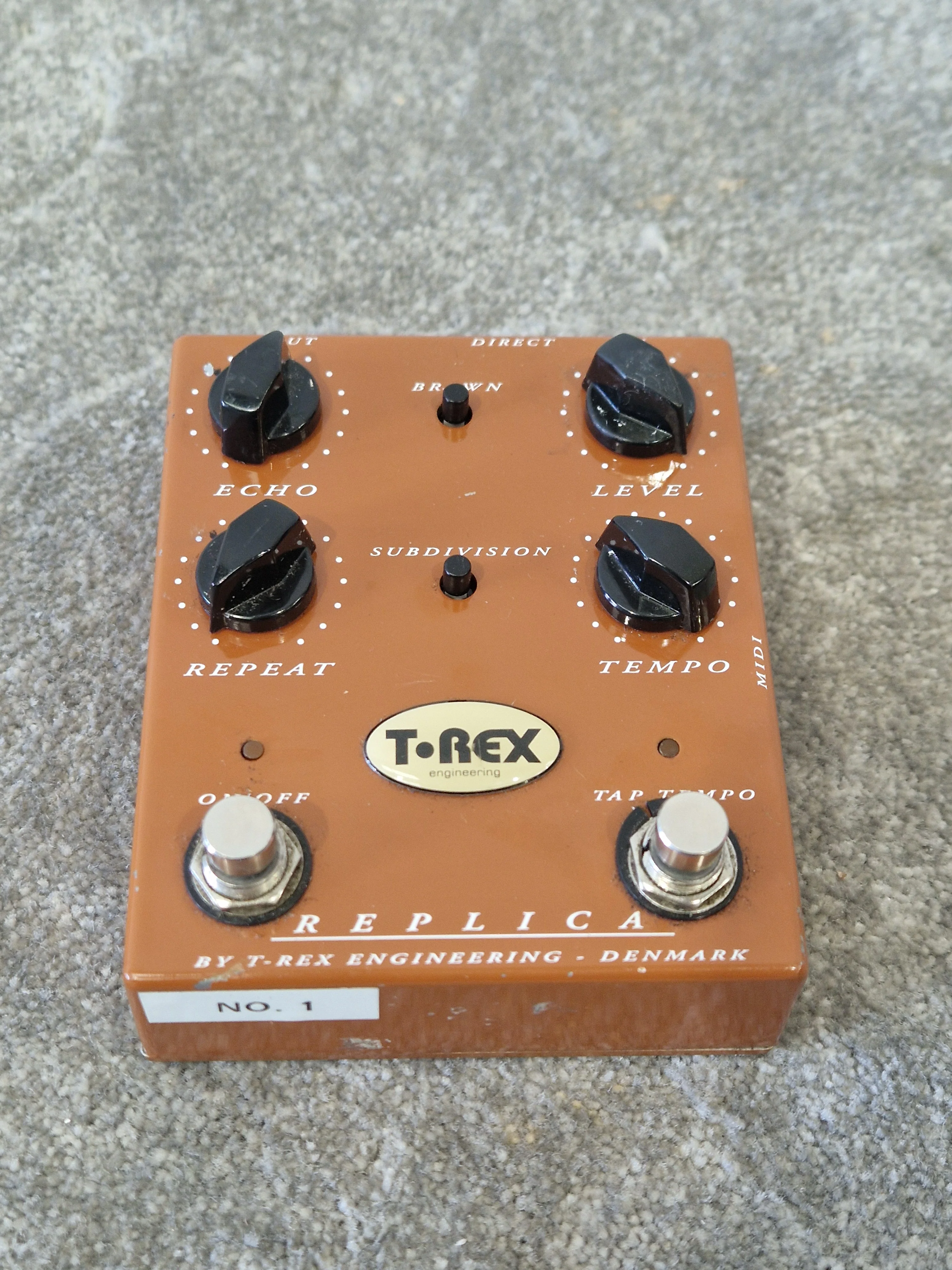 T-Rex Replica Delay Pedal – Tap Tempo & Vintage/Modern Modes – Very Good - Image 4