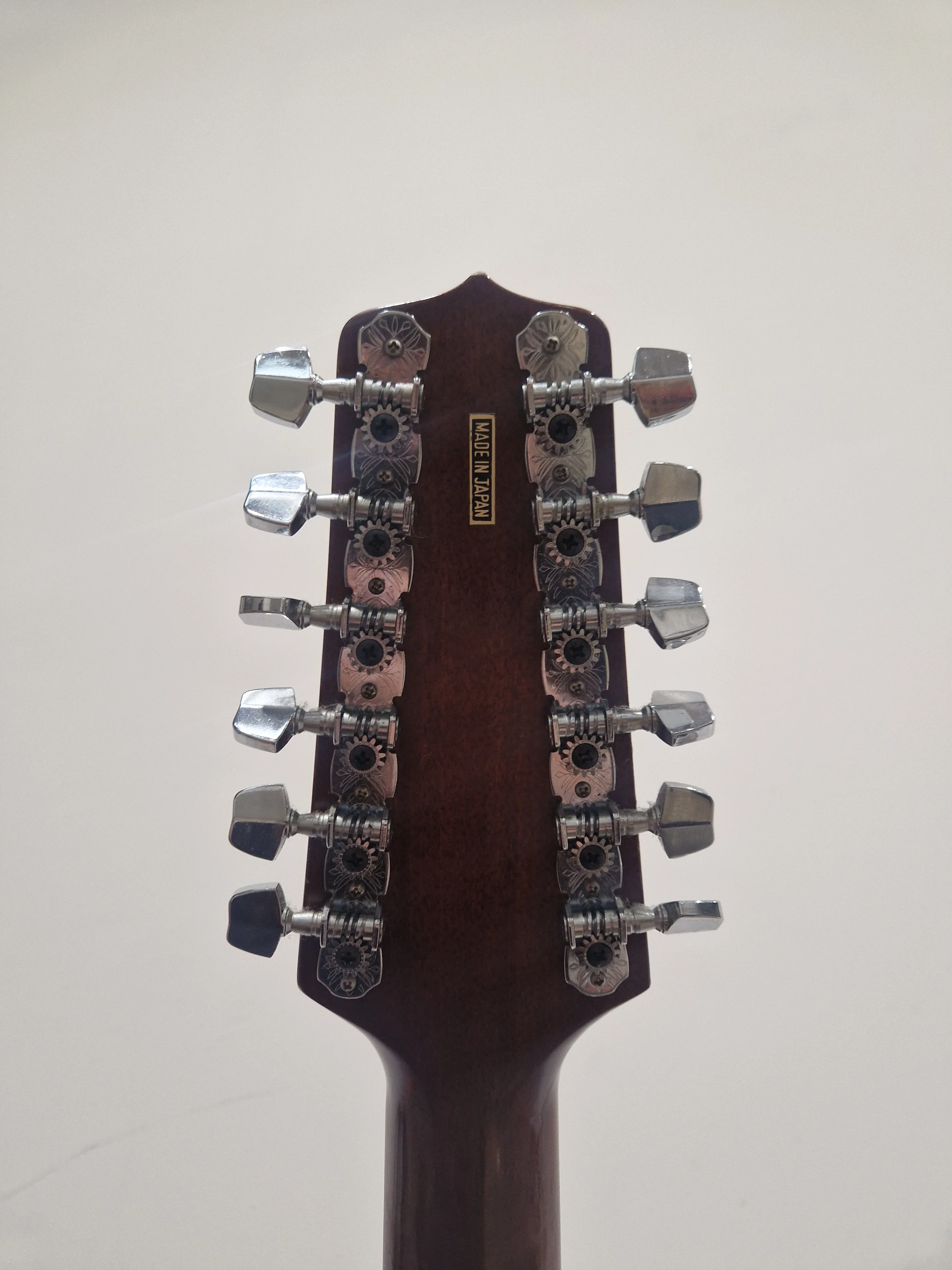 Takamine EF385 - 12-String Acoustic Electric Guitar - Natural - Good - Image 12