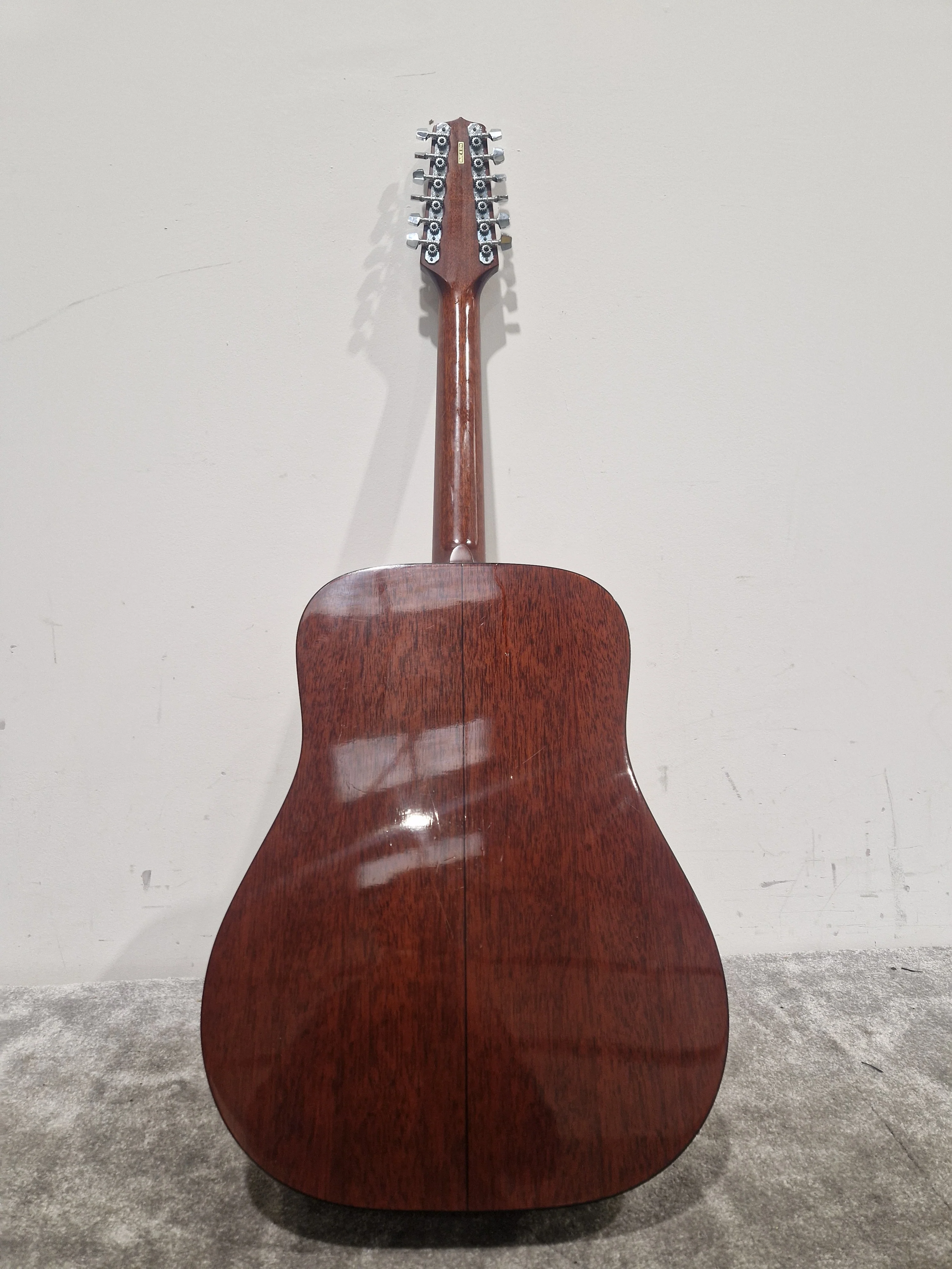 Takamine EF385 - 12-String Acoustic Electric Guitar - Natural - Good - Image 14