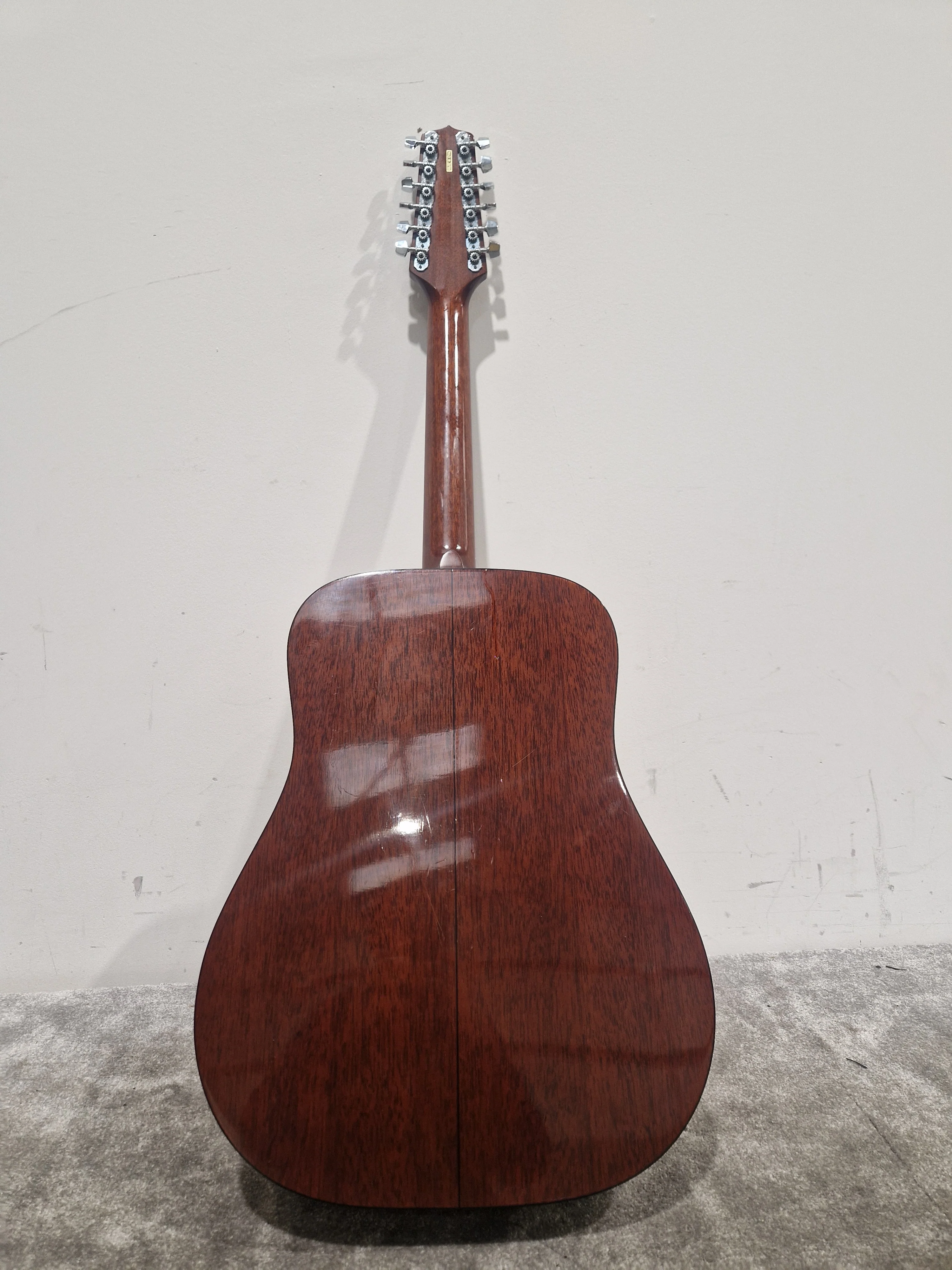 Takamine EF385 - 12-String Acoustic Electric Guitar - Natural - Good - Image 15