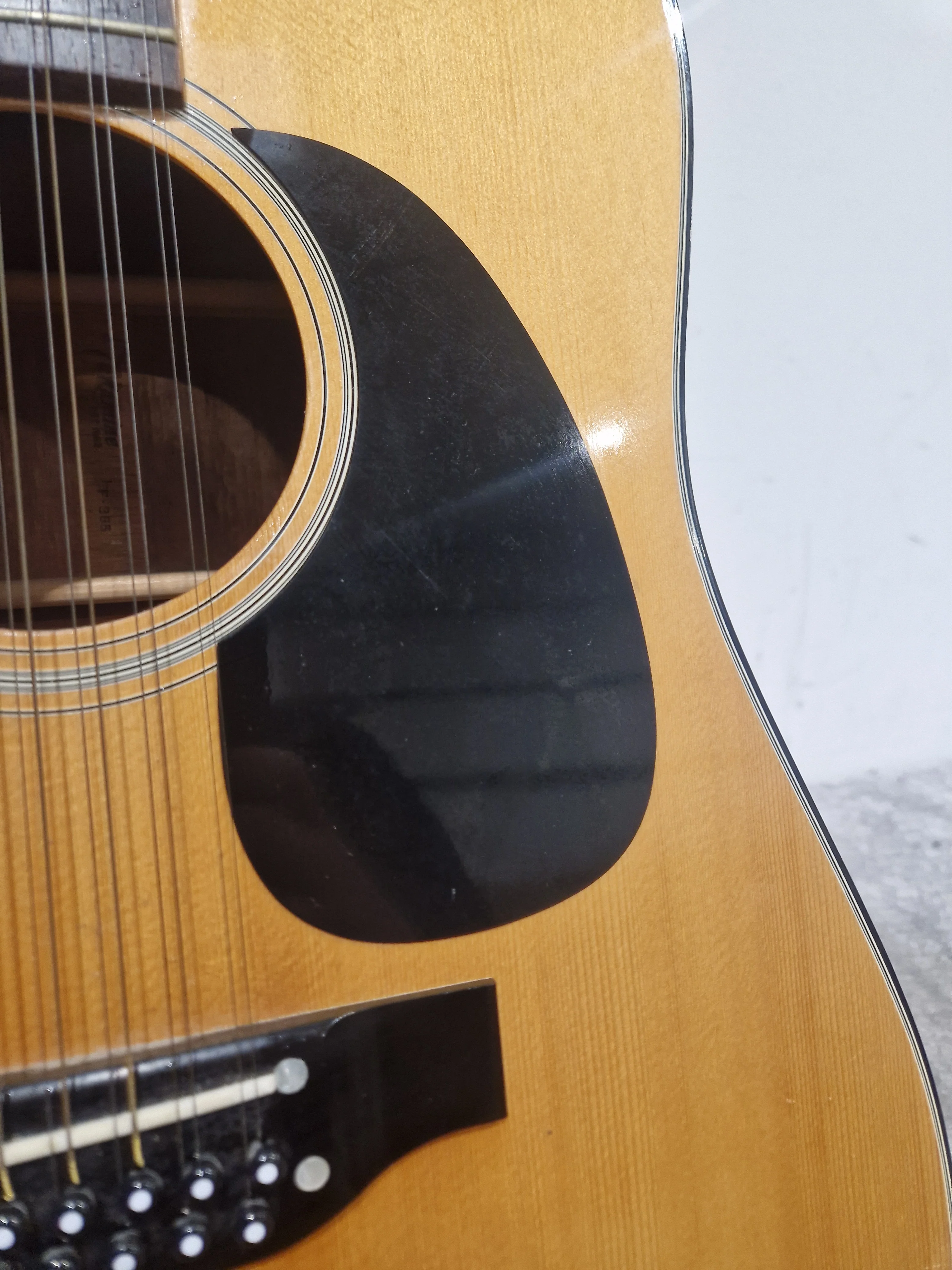 Takamine EF385 - 12-String Acoustic Electric Guitar - Natural - Good - Image 6