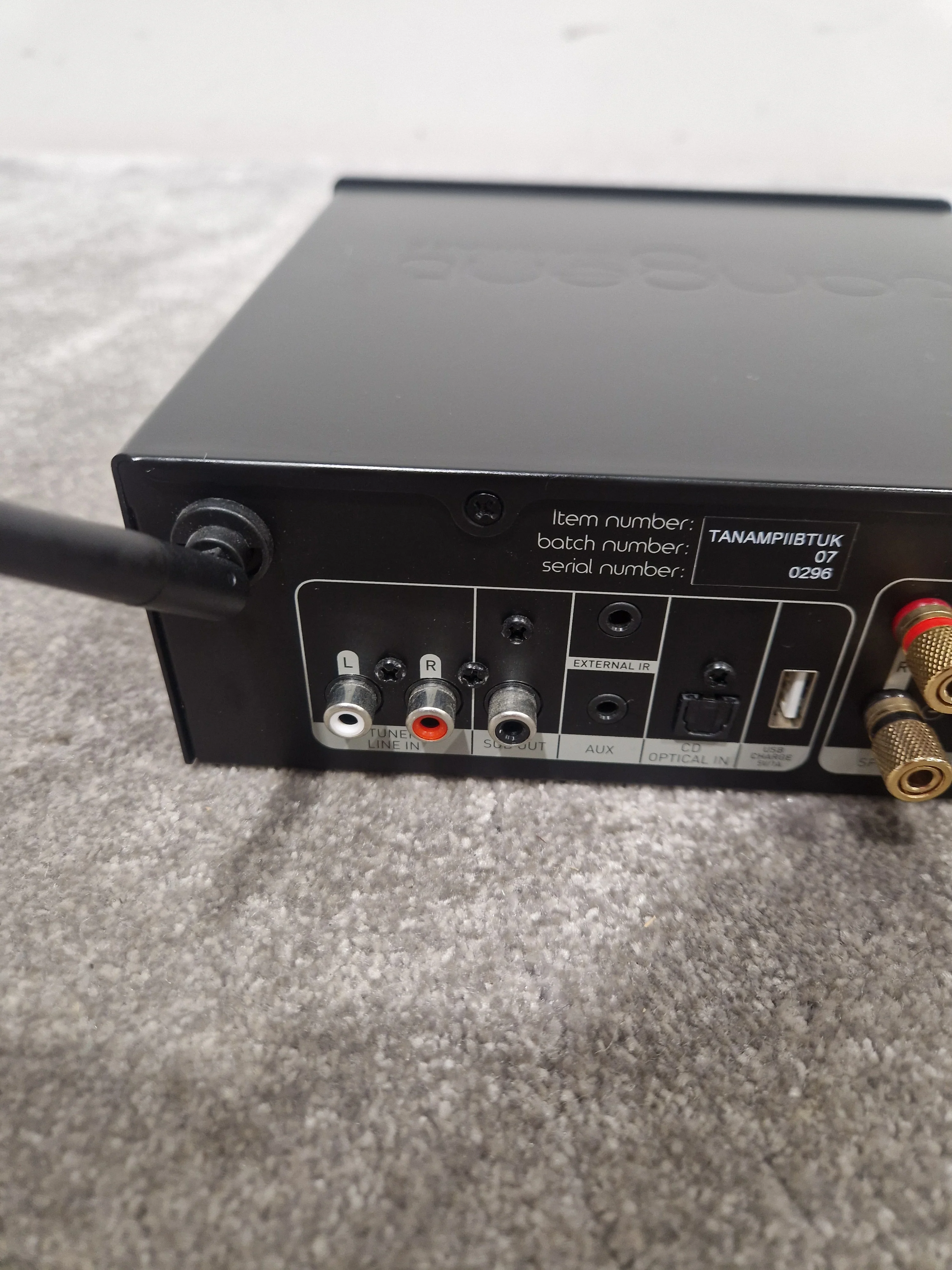 Tangent Ampster BT II Amplifier - Bluetooth Connectivity, Compact Design - Excellent w/ Power Supply & remote - Image 3