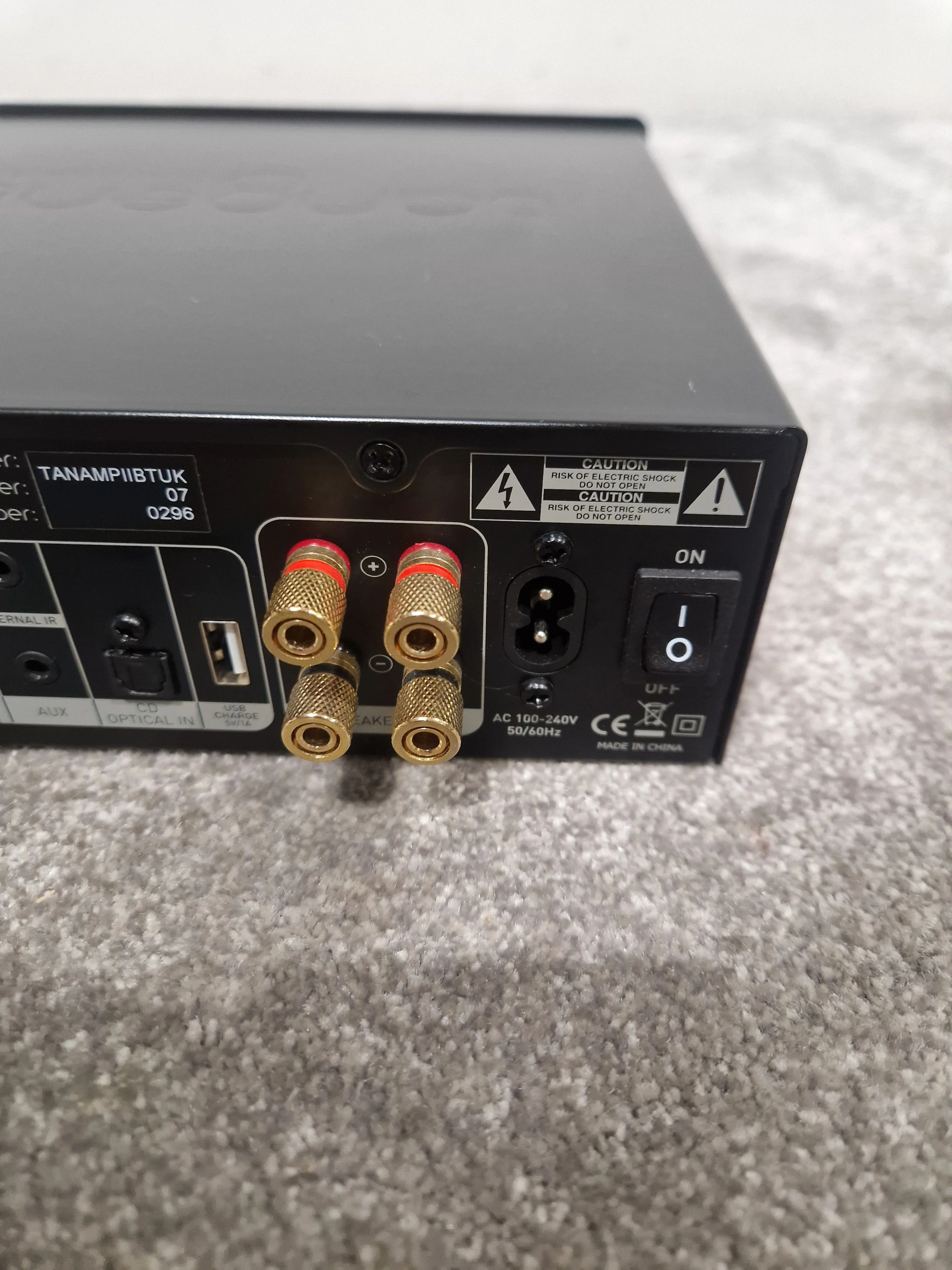 Tangent Ampster BT II Amplifier - Bluetooth Connectivity, Compact Design - Excellent w/ Power Supply & remote - Image 7