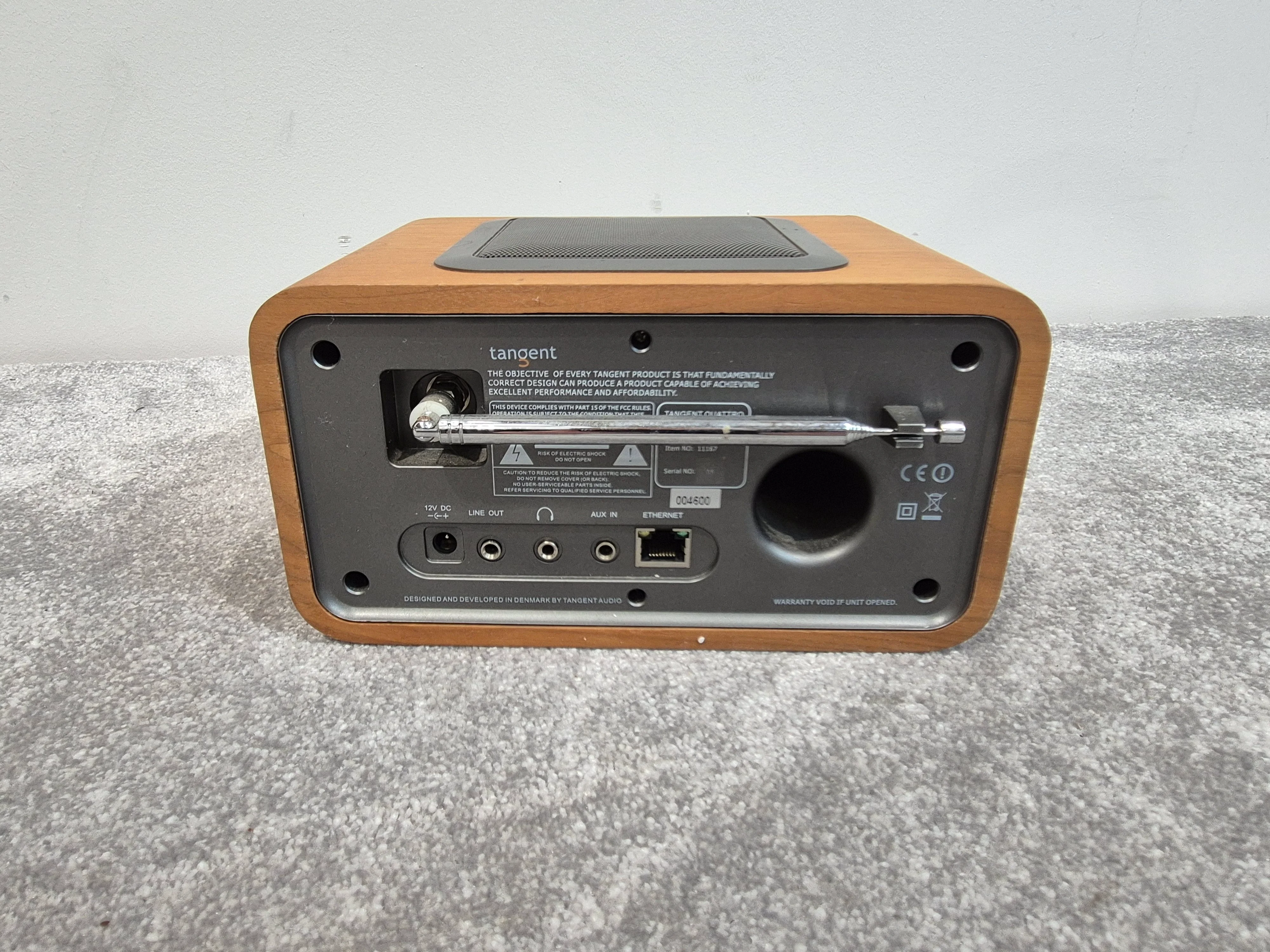 Tangent Quattro MK2 Internet Radio - Retro Design - Excellent w/ Power Supply - Image 5